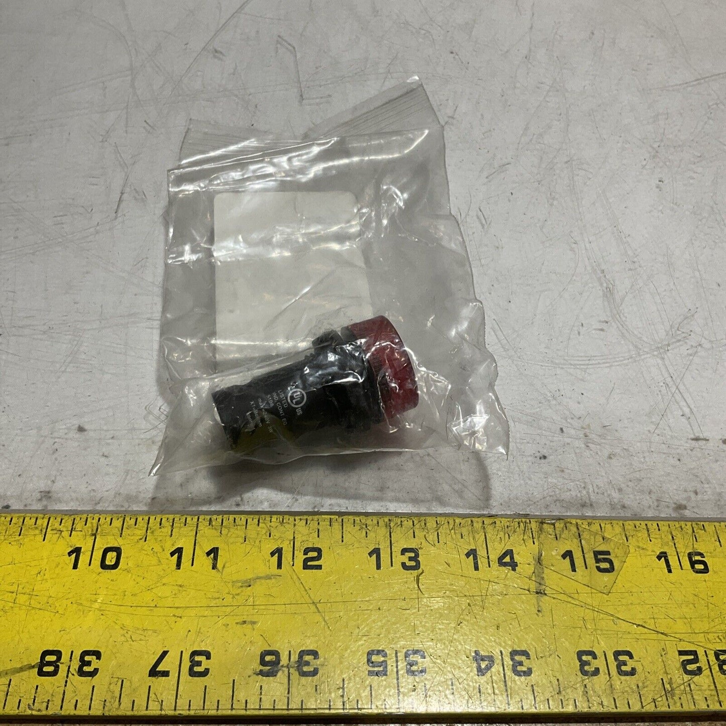 ABB CL-100R RED INDICATOR COMPACT PILOT LIGHT LOT OF 2 U3S