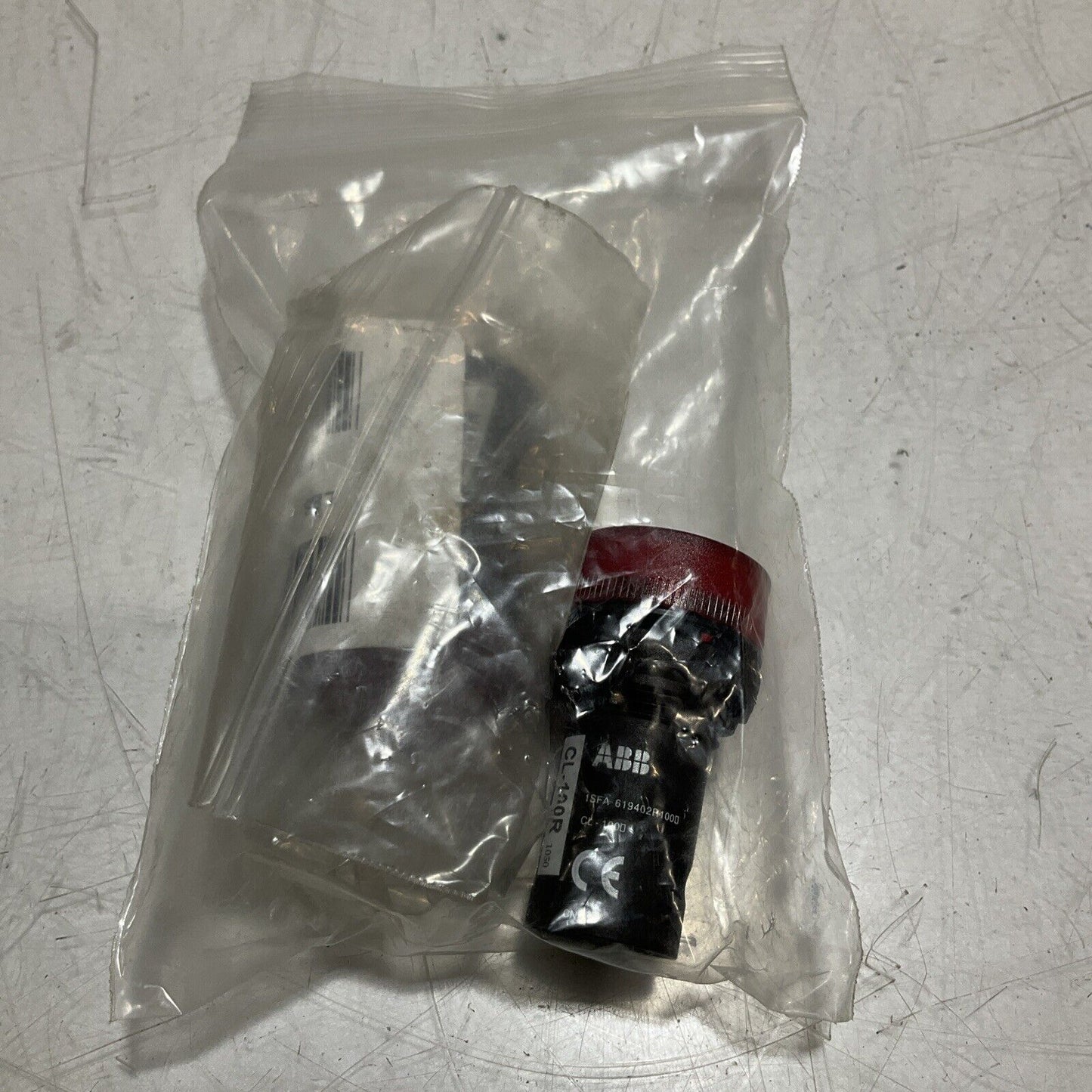 ABB CL-100R RED INDICATOR COMPACT PILOT LIGHT LOT OF 2 U3S