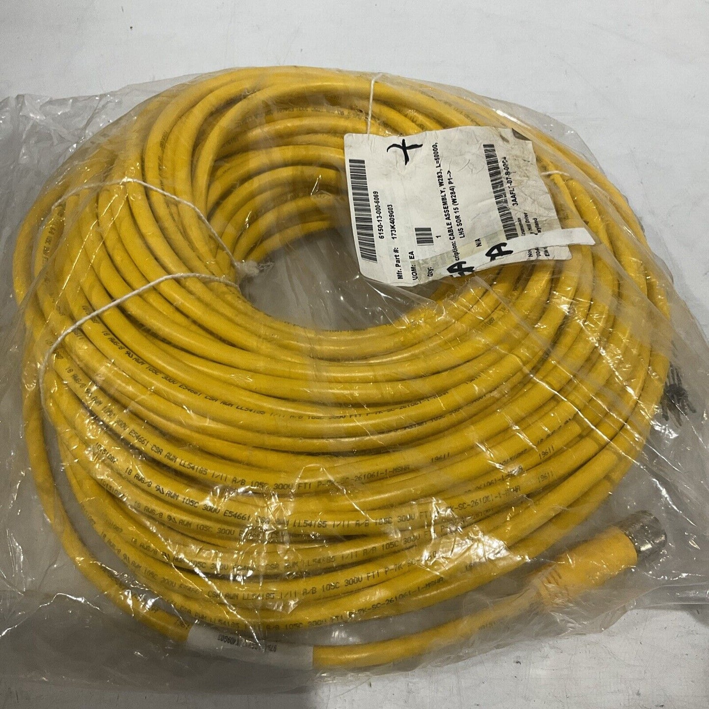TRUCK 173K409G03 E54661 CABLE ASSEMBLY W283, L=50000 U3S