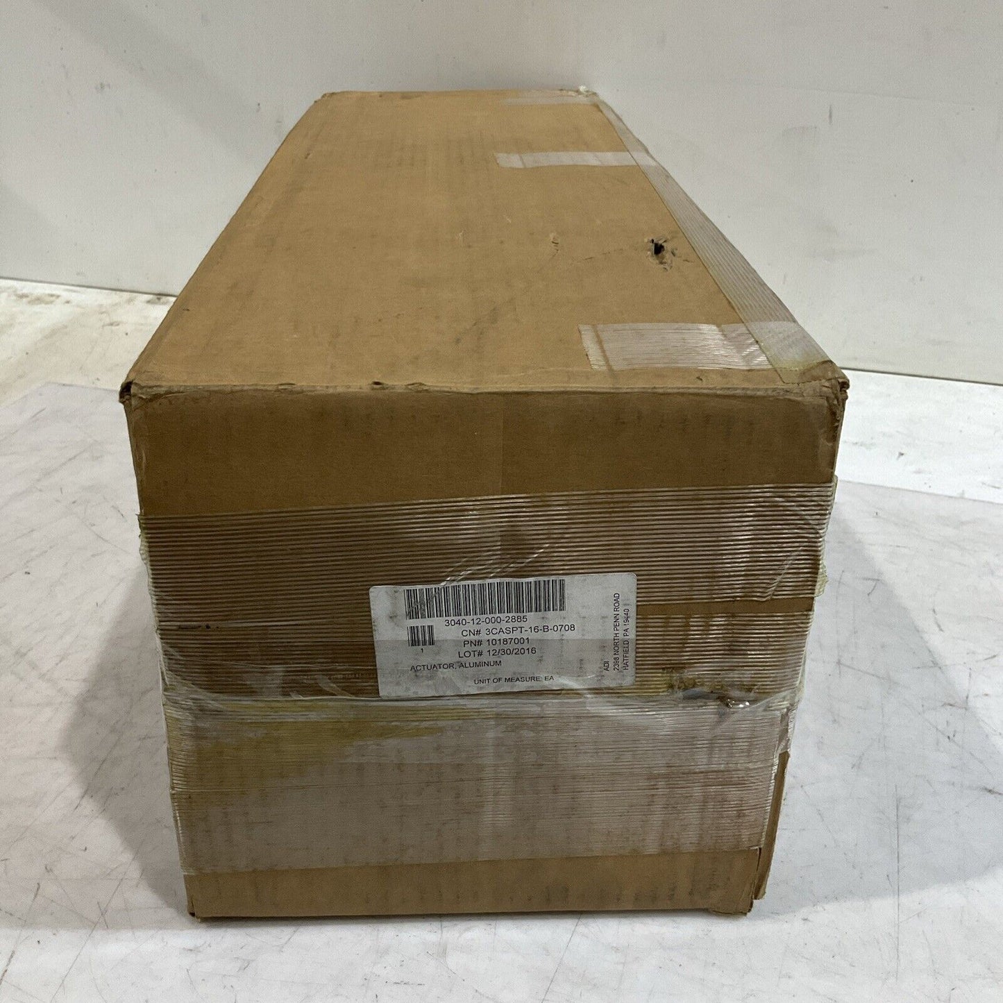 MACRON DYNAMIC 10187001 ALUMINUM LINEAR ACTUATOR SERIAL NUMBER 0499 U3S