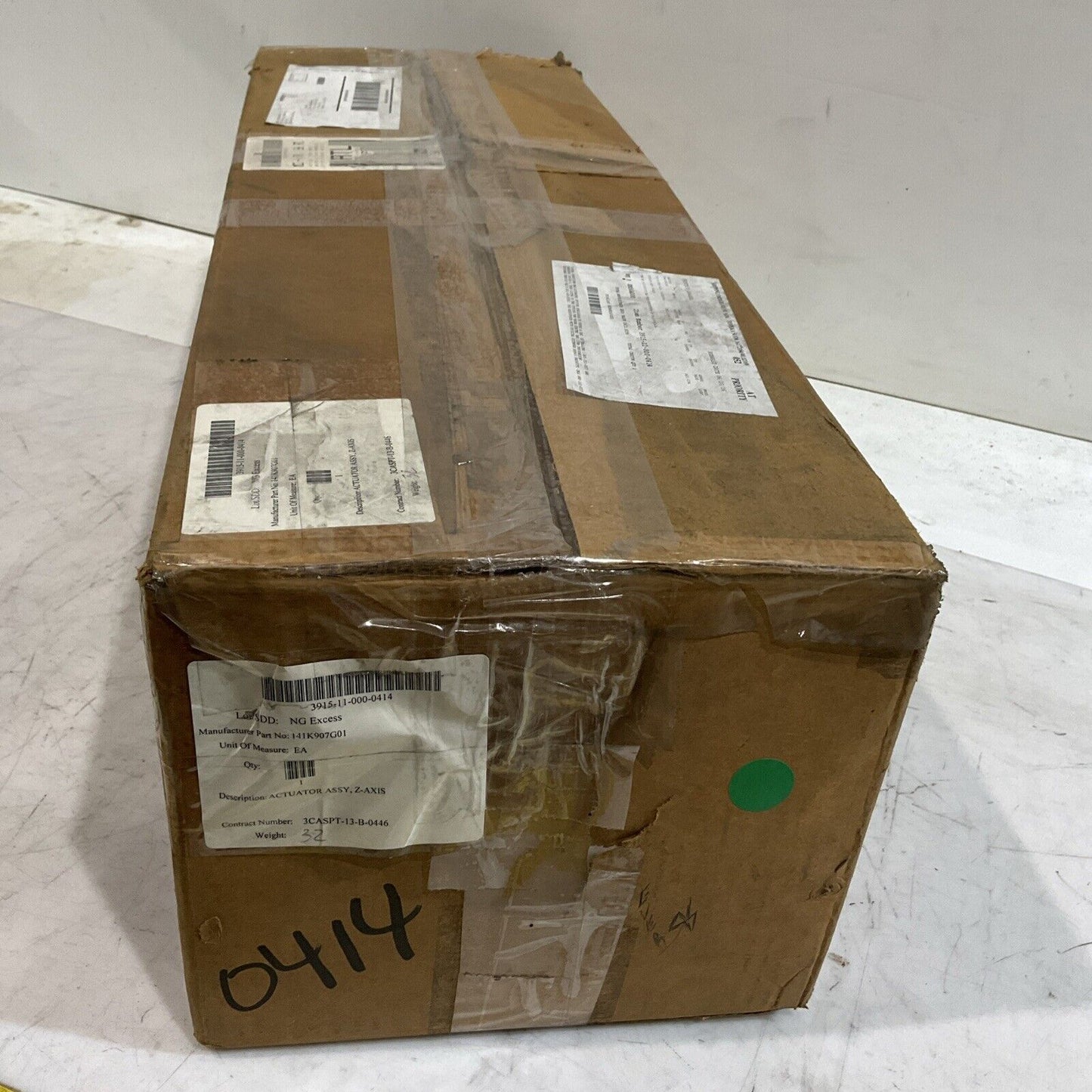 MACRON 8676B01 CONTROL#97942-141K908H01 Z-AXIS ACTUATOR ASSEMBLY SERIAL 0153 U3S