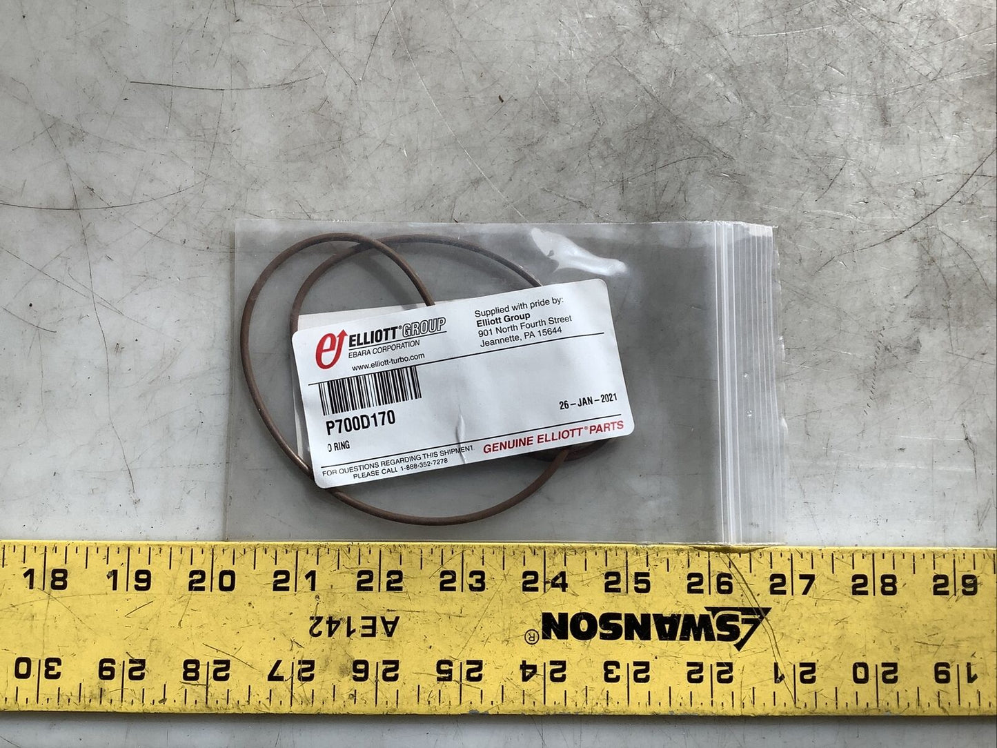 ELLIOTT P700D170 O-RING 476