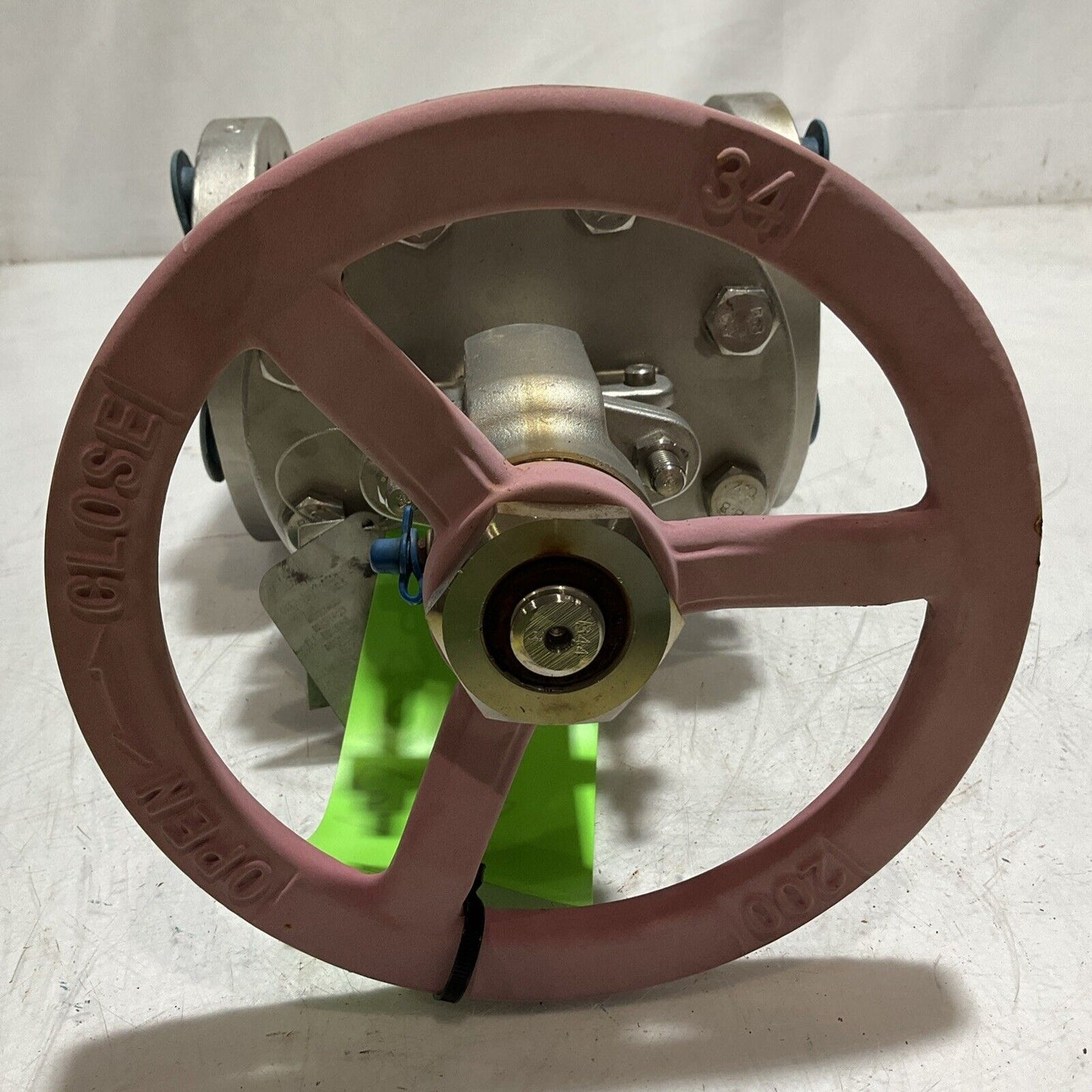 LADISH VALVE 2" B16.34/600-CD4MCUM-83759226-PG01-A20D STAINLESS GATES VALVE LBL