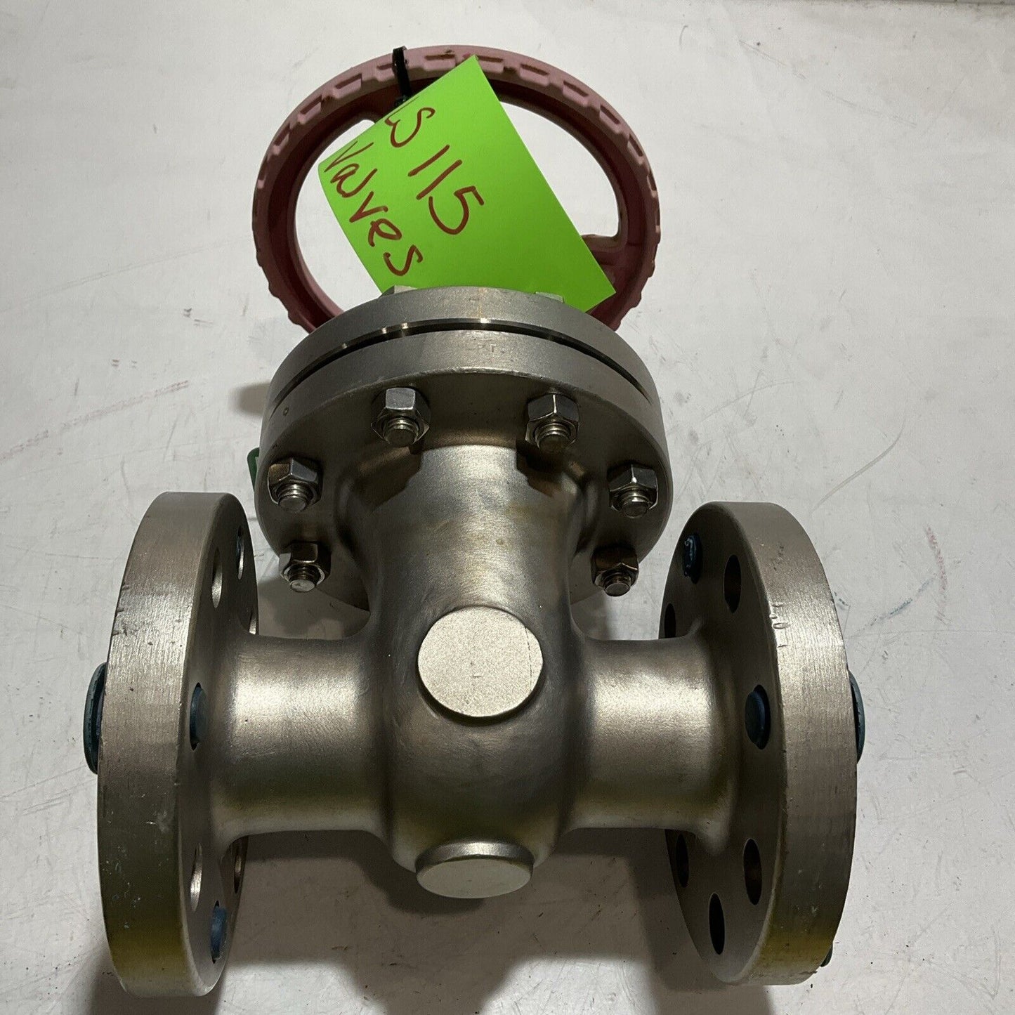 LADISH VALVE 2" B16.34/600-CD4MCUM-83759226-PG01-A20D STAINLESS GATES VALVE LBL