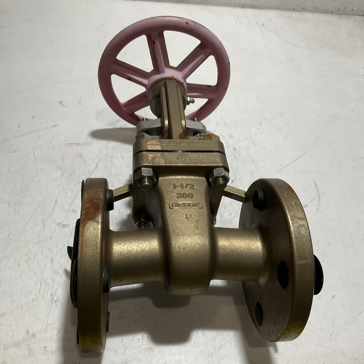 LADISH VALVE CD4MCUM-8375-9243-GG01A15B 1-1/2" 300 GATE VALVE LBL