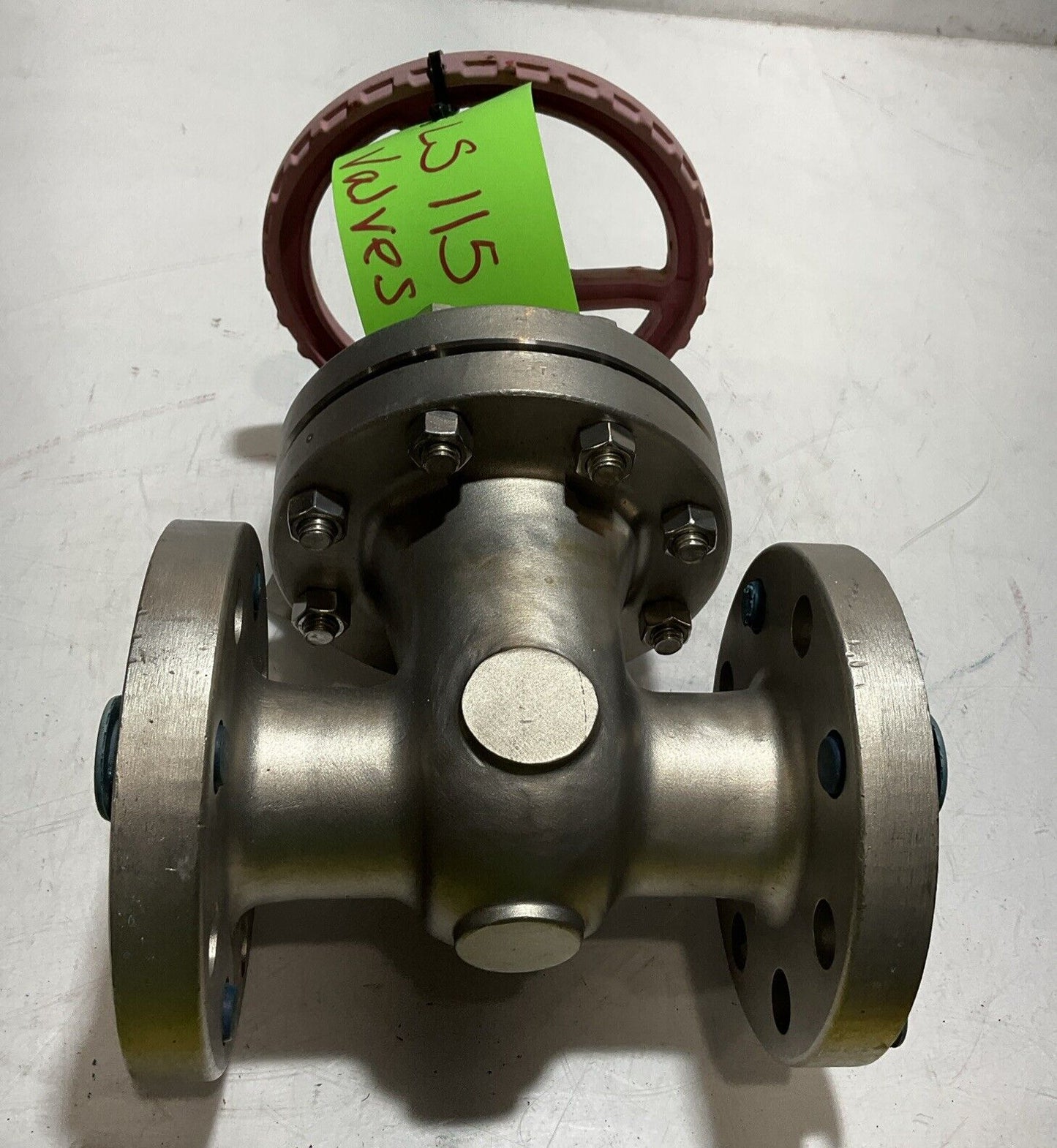 LADISH VALVE 2" B16.34/600-CD4MCUM-83759226-PG01-A20D STAINLESS GATES VALVE LBL