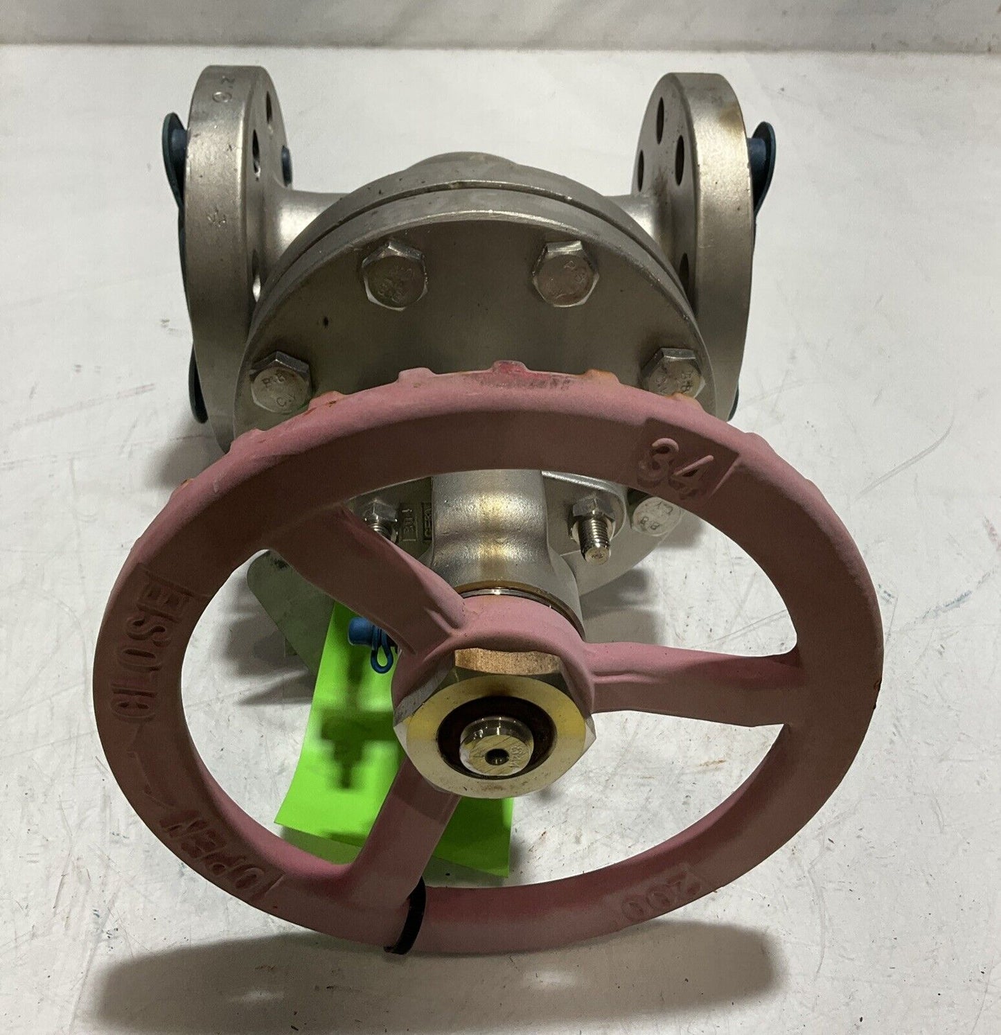 LADISH VALVE 2" B16.34/600-CD4MCUM-83759226-PG01-A20D STAINLESS GATES VALVE LBL