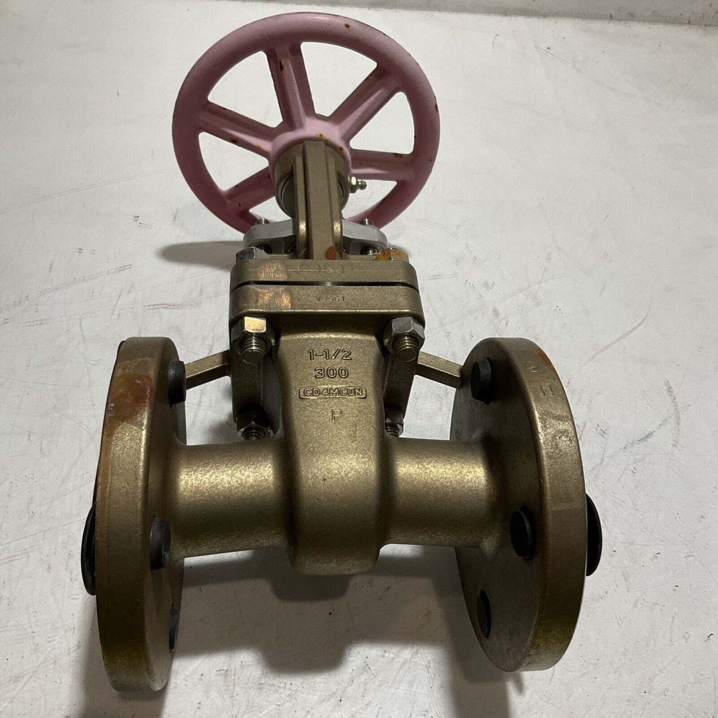 LADISH VALVE CD4MCUM-8375-9243-GG01A15B 1-1/2" 300 GATE VALVE LBL