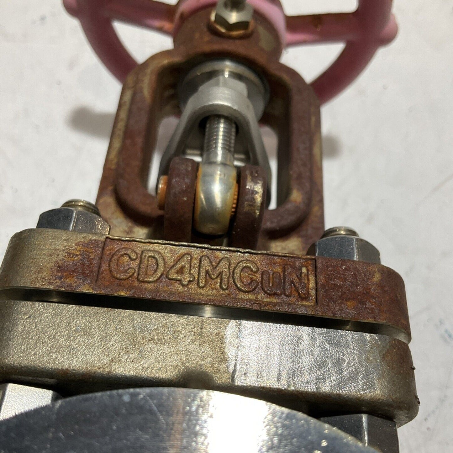LADISH VALVE CD4MCUM 3/4" 150 8275-9270-000-007B STAINLESS GATES VALVE LBL
