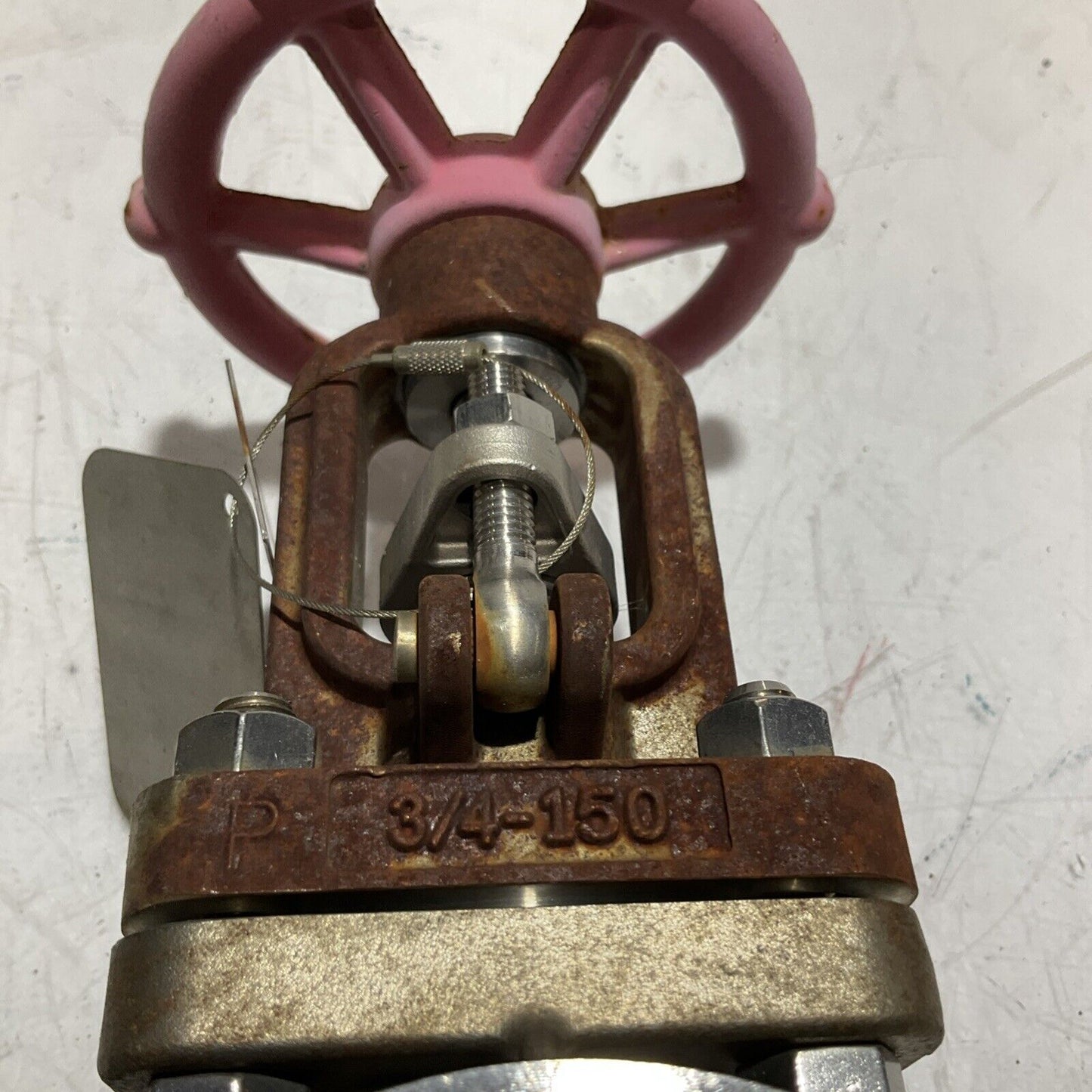 LADISH VALVE CD4MCUM 3/4" 150 8275-9270-000-007B STAINLESS GATES VALVE LBL