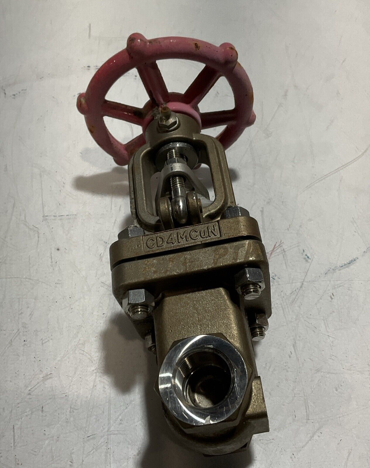 LADISH VALVE CD4MCUN 3/4-150 -8277-9243-GG01-A07B STAINLESS GATE VALVE QTY 2 LBL