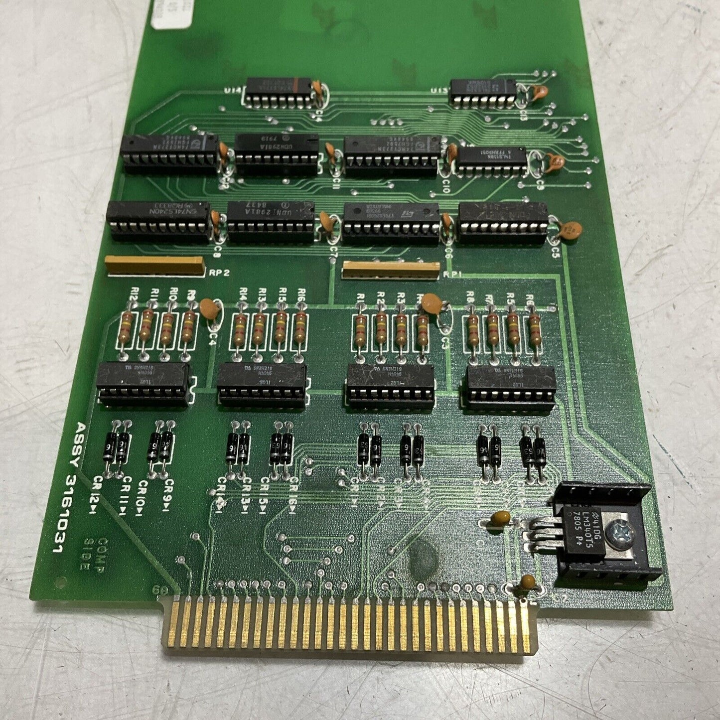 BRUCE 3161031 BINARY I/O PC CIRCUIT BOARD ASSEMBLY U3S