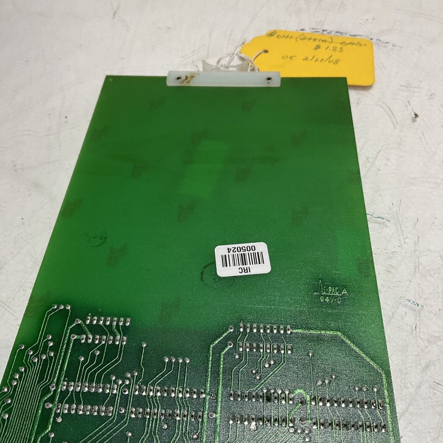 BRUCE 3161031 BINARY I/O PC CIRCUIT BOARD ASSEMBLY U3S