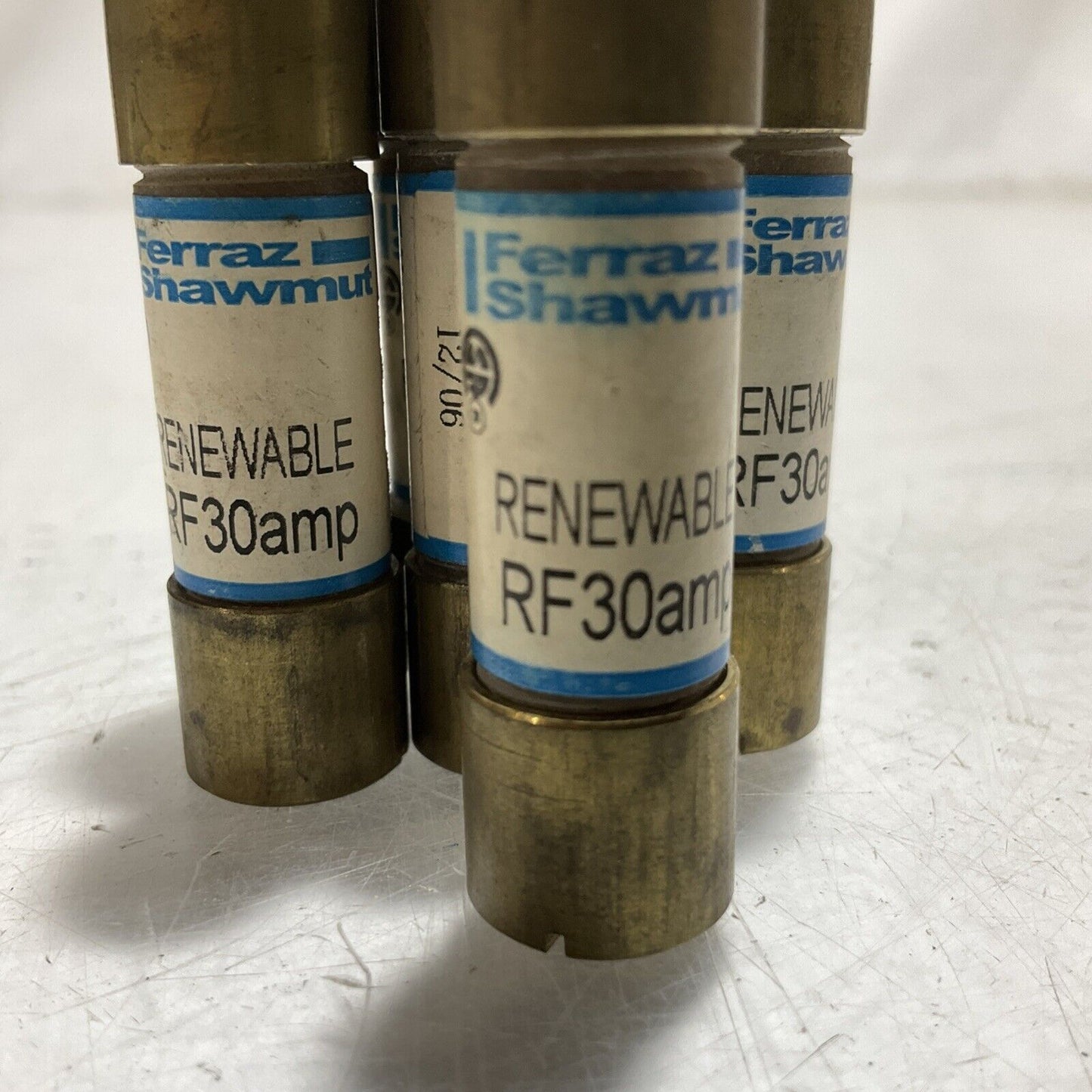 FERRAZ SHAWMUNT RF30AMP RENEWABLE FUSE 250V LOT OF 7 U3S