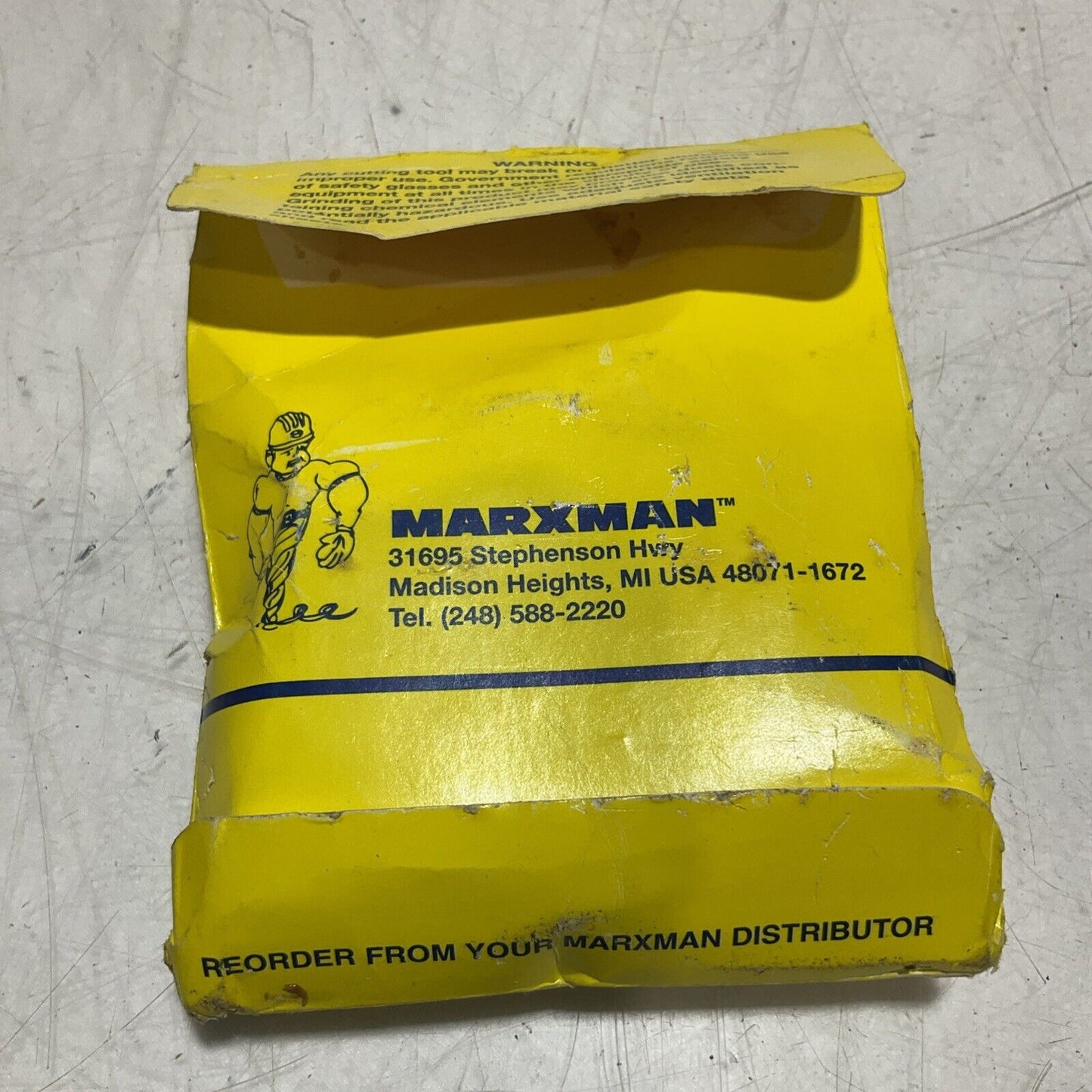 MARXMAN MORSE 82543 HEX DIE RETHREADING 1-11-1/2 NPT CAR 222-U3S