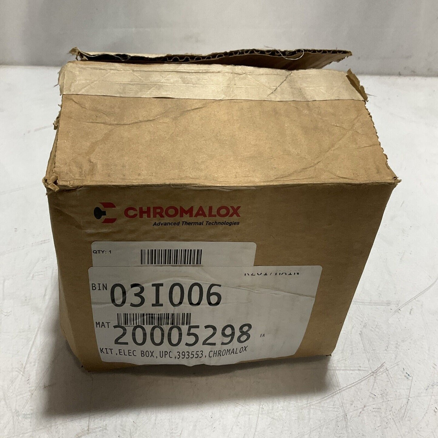 CHROMALOX 393553 UPC POWER CONNECTION BOX KIT ELEMENT U3S