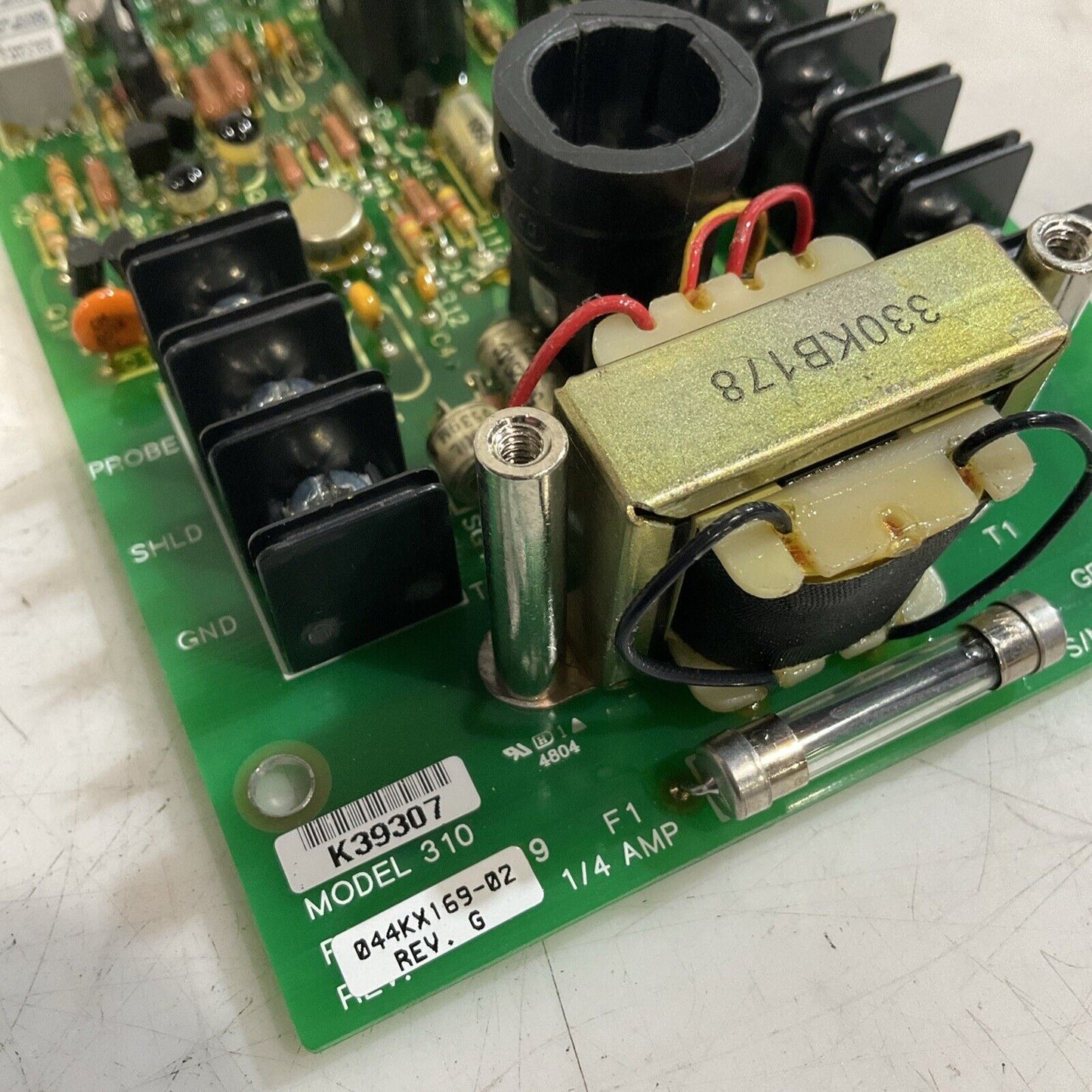 ROBERTSHAW LEVEL-TEK MODEL 310 PCB044KB169-02 REV. G CIRCUIT BREAKER BOARD 476