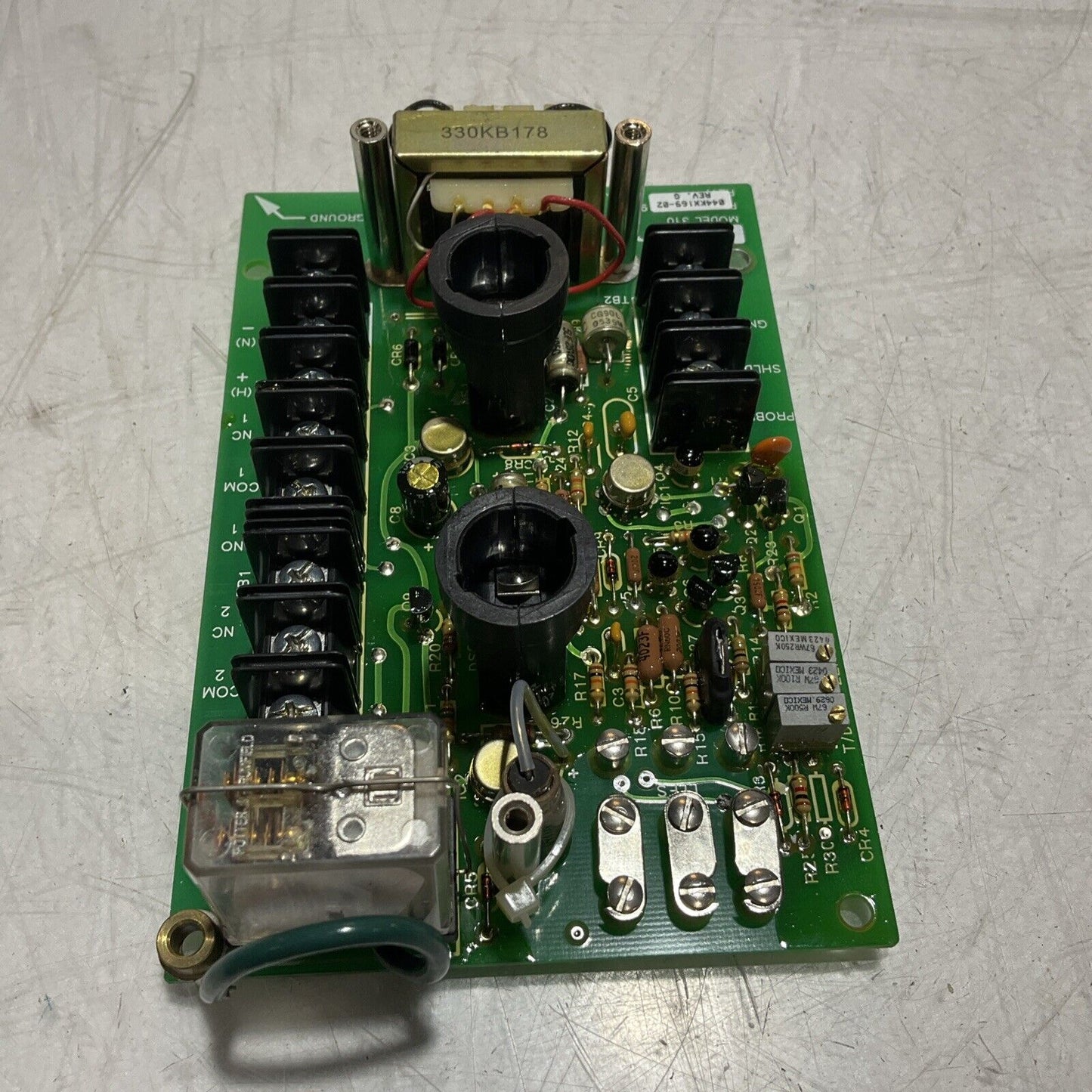ROBERTSHAW LEVEL-TEK MODEL 310 PCB044KB169-02 REV. G CIRCUIT BREAKER BOARD 476