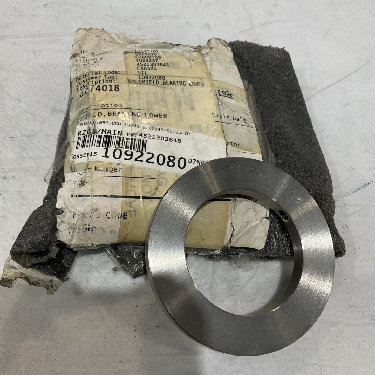 FLOWSERVE 041-10545/01 BAGG BEARING LOWER SHIELD 678-U3S