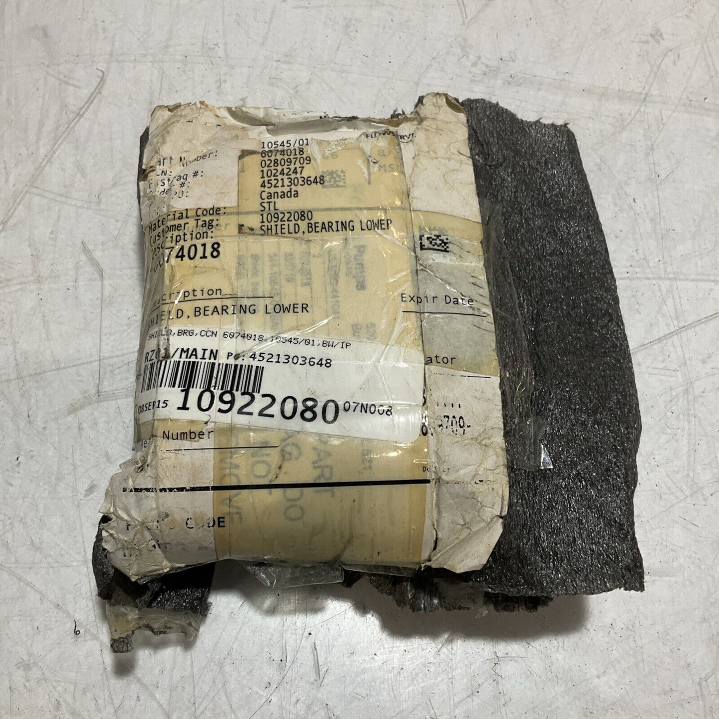 FLOWSERVE 041-10545/01 BAGG BEARING LOWER SHIELD 678-U3S