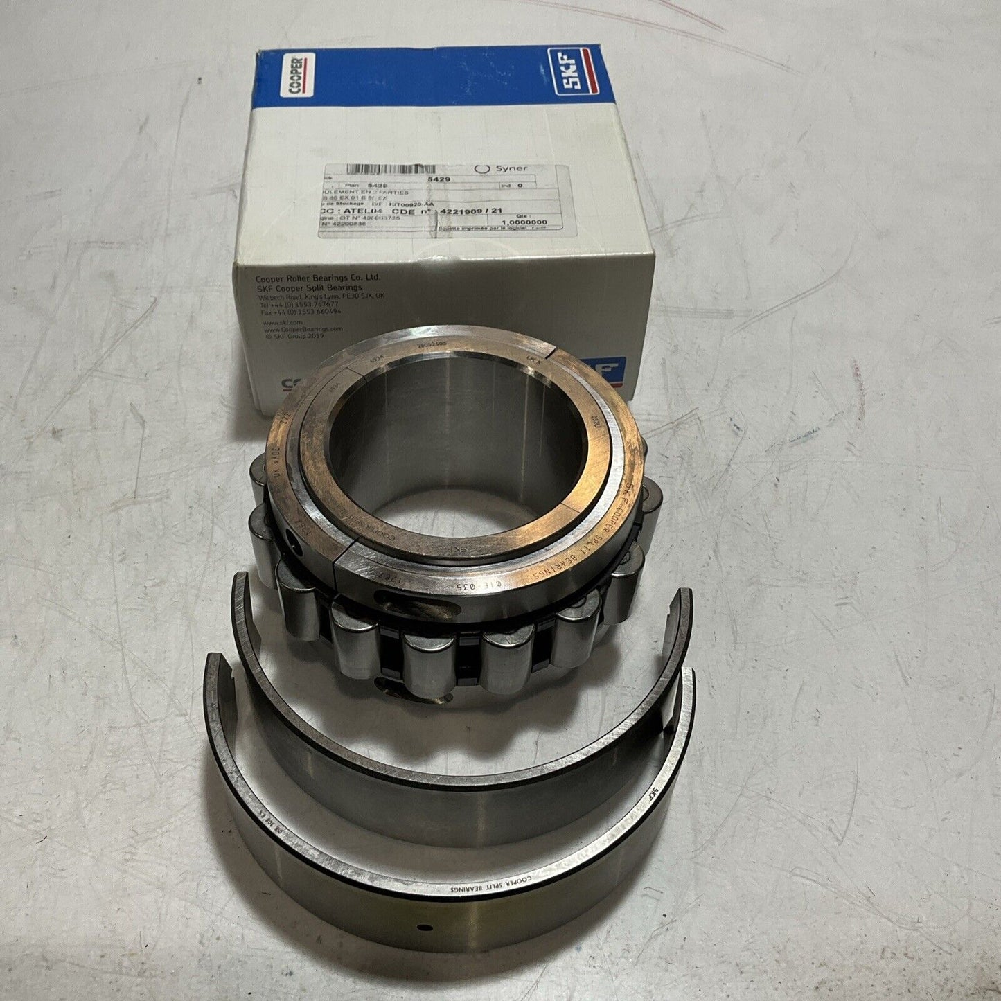 SKF COOPER 112022 01EB85MEX MACHINE PARTS AND ROLLER BEARING SUPPLIES C2H
