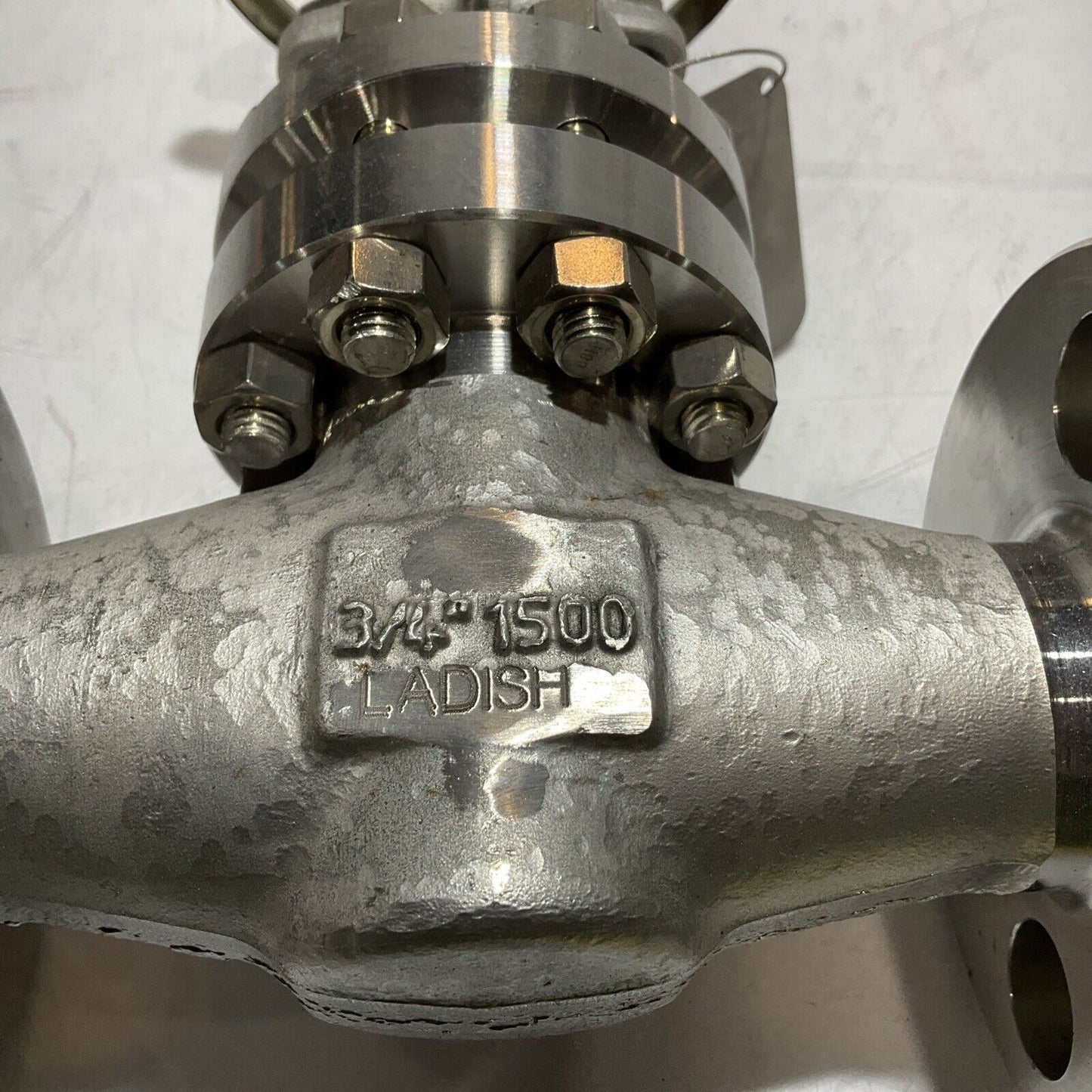 LADISH VALVES 8575-9008-BR03-A076 3/4” 1500 B16.34/602 GATE VALVE LBL-U3S