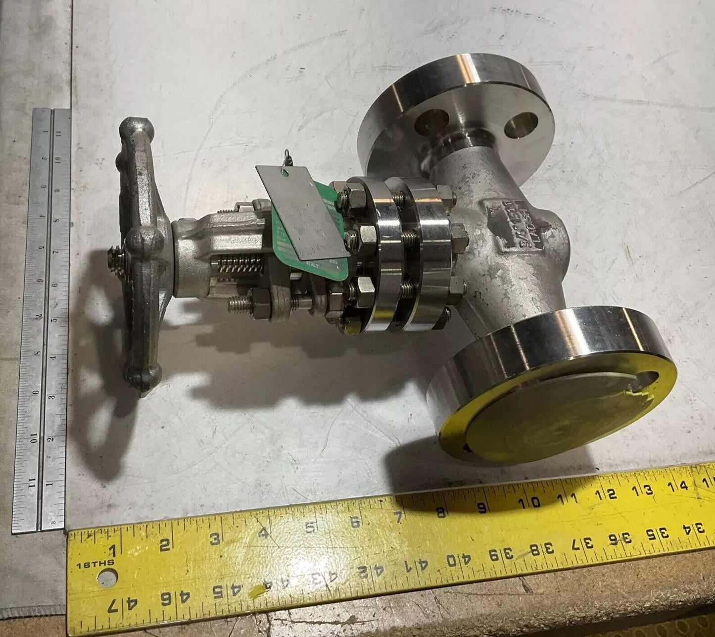LADISH VALVE 3/4” 1500 8575-5008-BR03-A076-FG1 B8K-F616240 GATE VALVE LBL