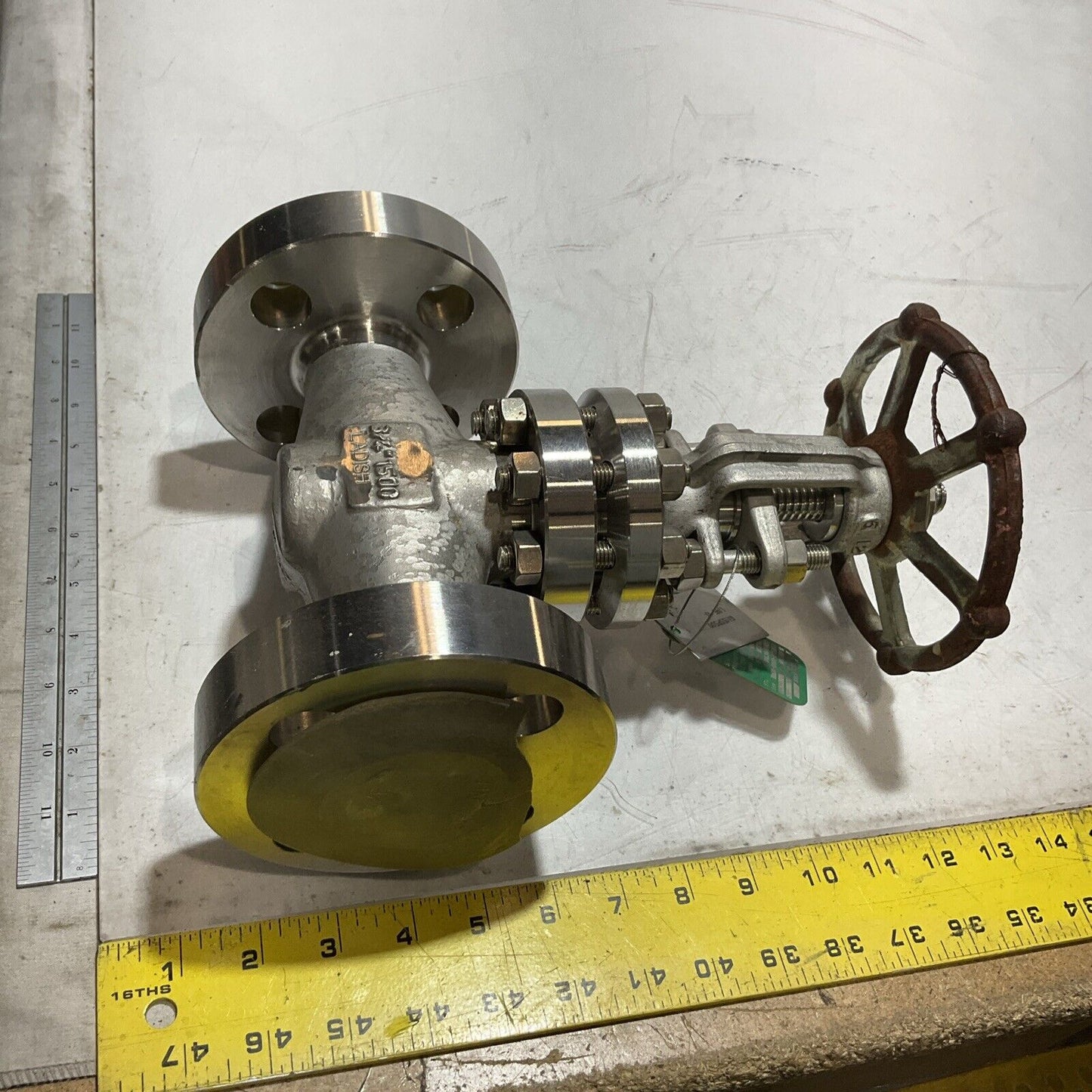 LADISH VALVES 8575-9008-BR03-A076 3/4” 1500 B16.34/602 GATE VALVE LBL-U3S