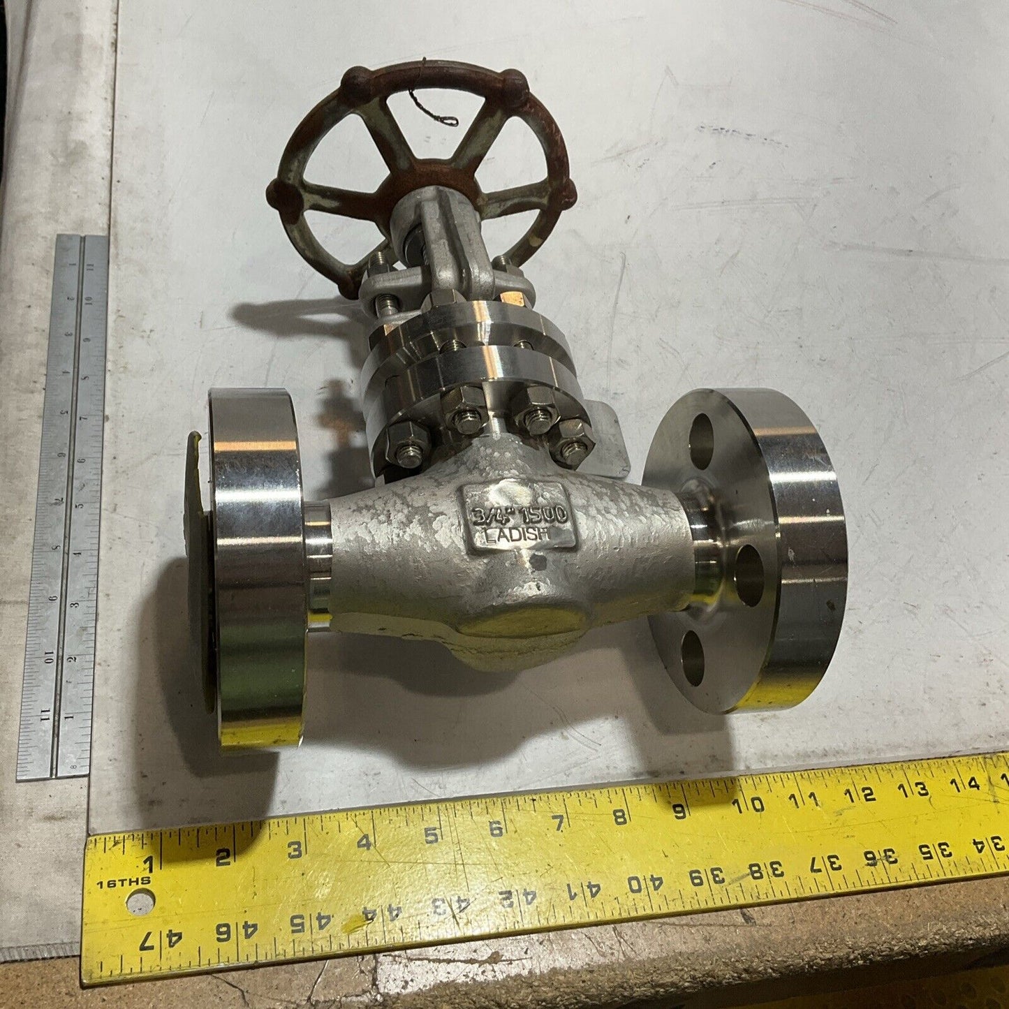 LADISH VALVES 8575-9008-BR03-A076 3/4” 1500 B16.34/602 GATE VALVE LBL-U3S