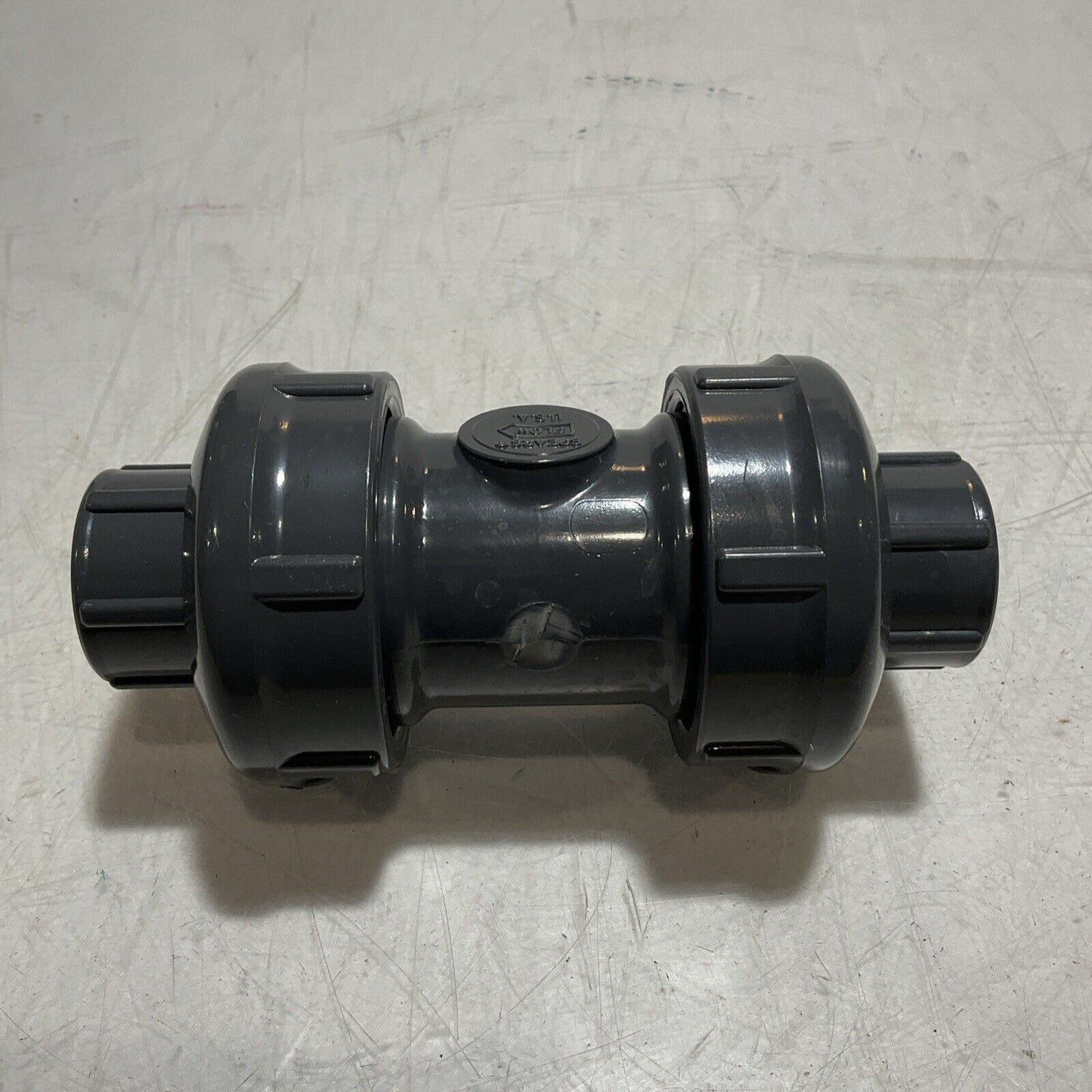 SPEARS 2239-007 TRUE UNION BALL CHECK VALVE SOCKET PVC 3/4” KFM O-RING 373-U3S
