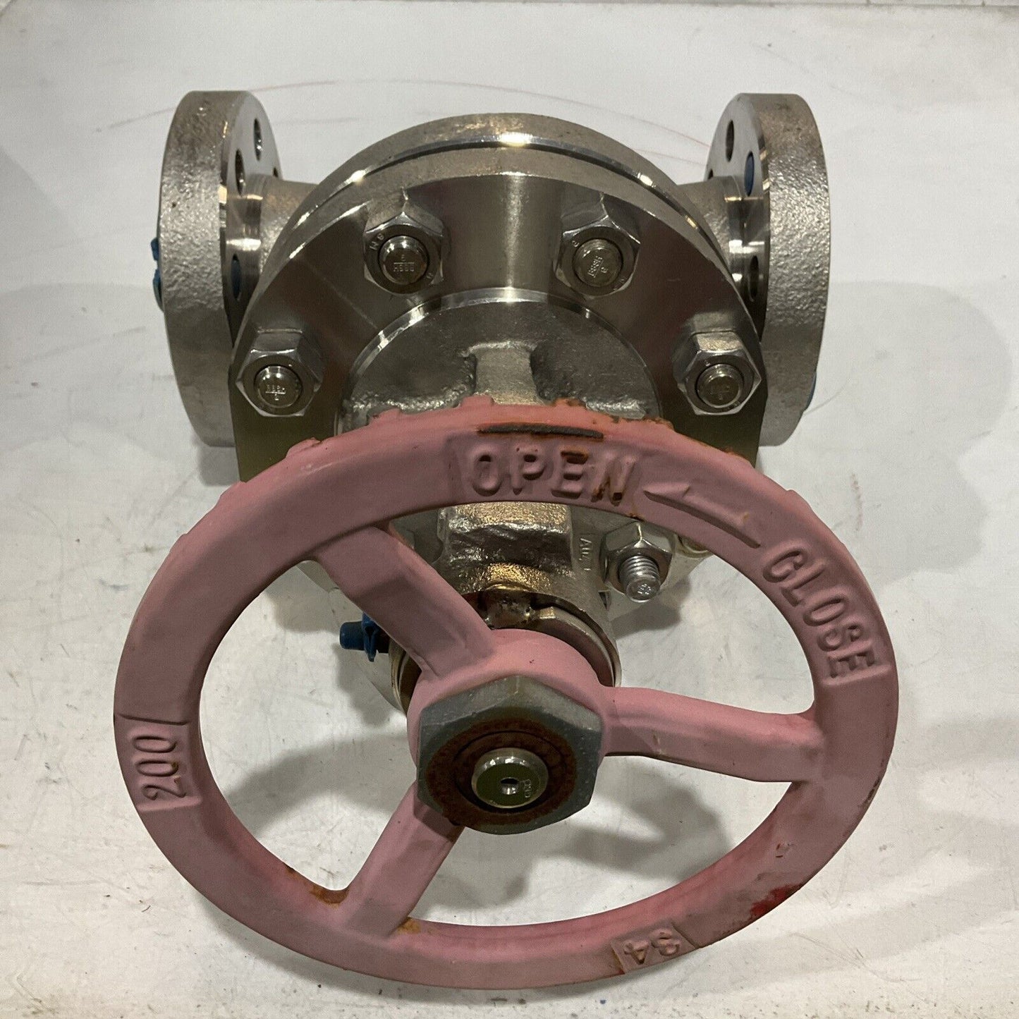 LADISH VALVE 8675-9219-PR02-A20D-CD4MCUM- 600 2" /1B-CCP131166 GATE VALVE LBL
