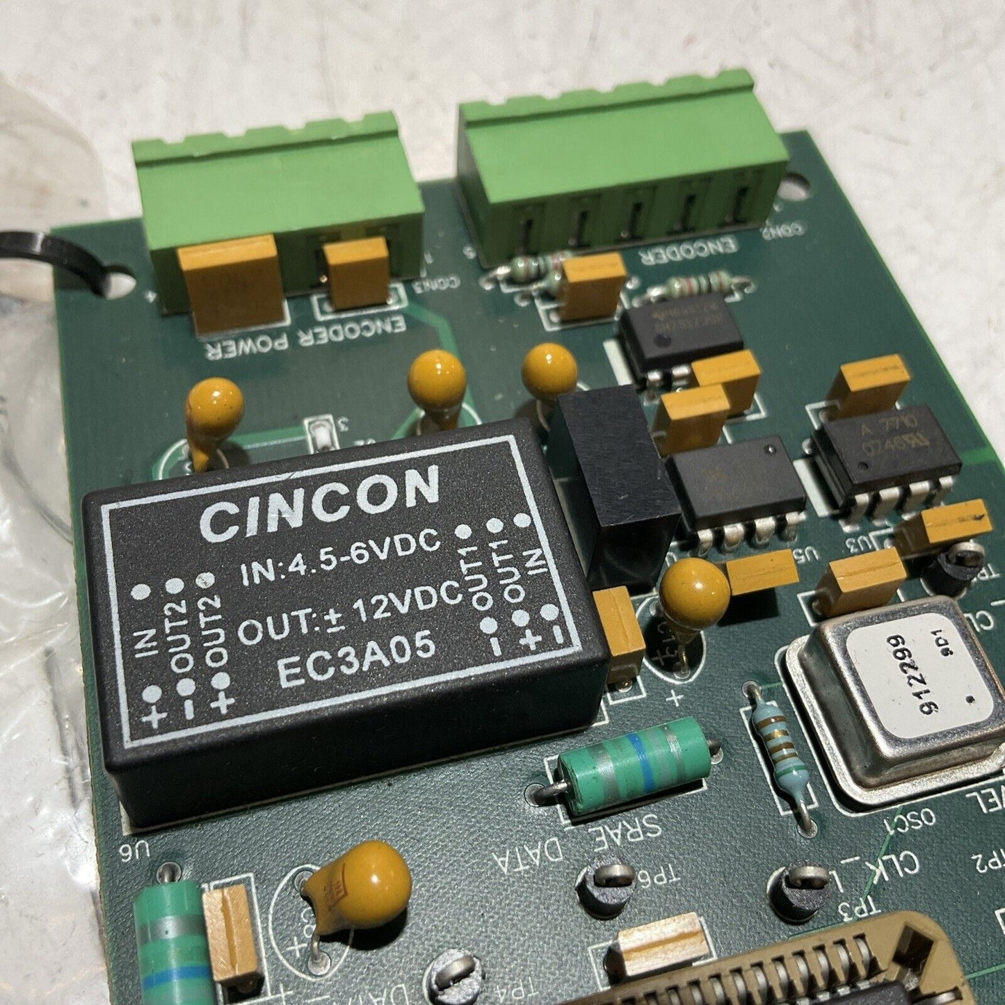 UNICO 322668.004 PCB ENCODER POWER CIRCUIT BREAKER BOARD U3S