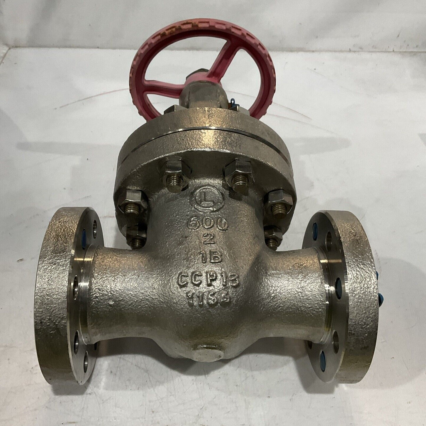 LADISH VALVE 8675-9219-PR02-A20D-CD4MCUM- 600 2" /1B-CCP131166 GATE VALVE LBL
