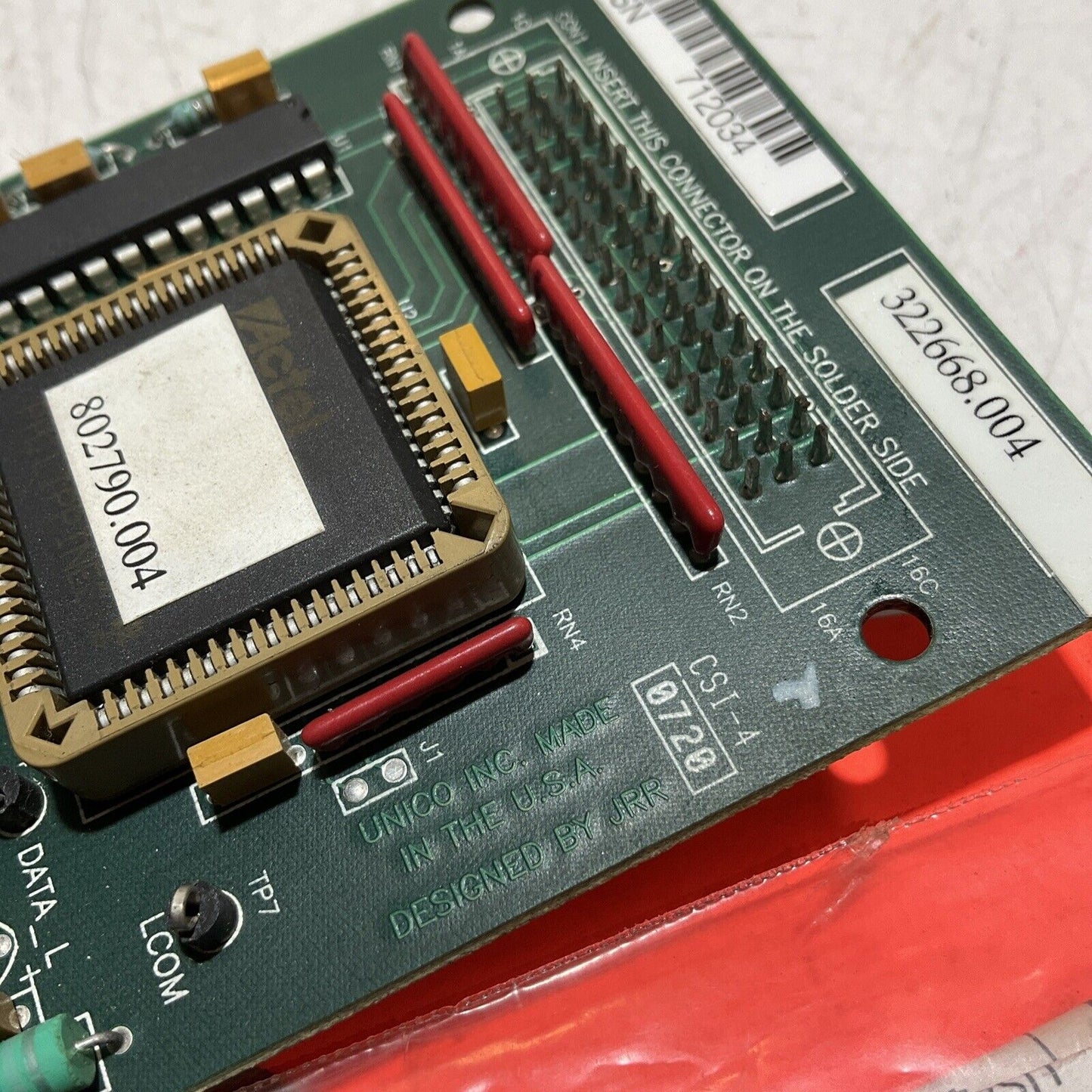 UNICO 322668.004 PCB ENCODER POWER CIRCUIT BREAKER BOARD U3S