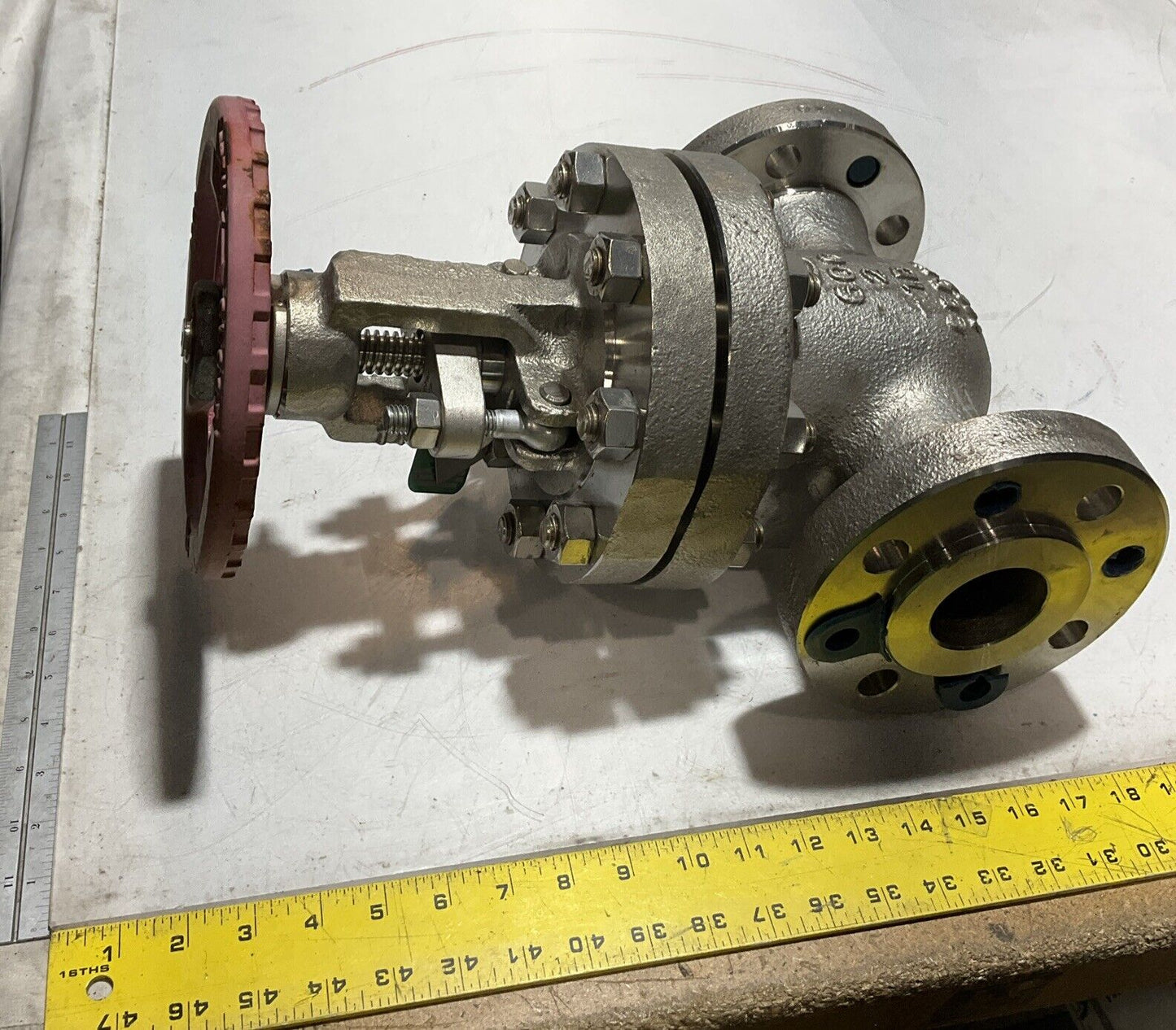 LADISH VALVE 8675-9219-PR02-A20D-CD4MCUM- 600 2" /1B-CCP131166 GATE VALVE LBL