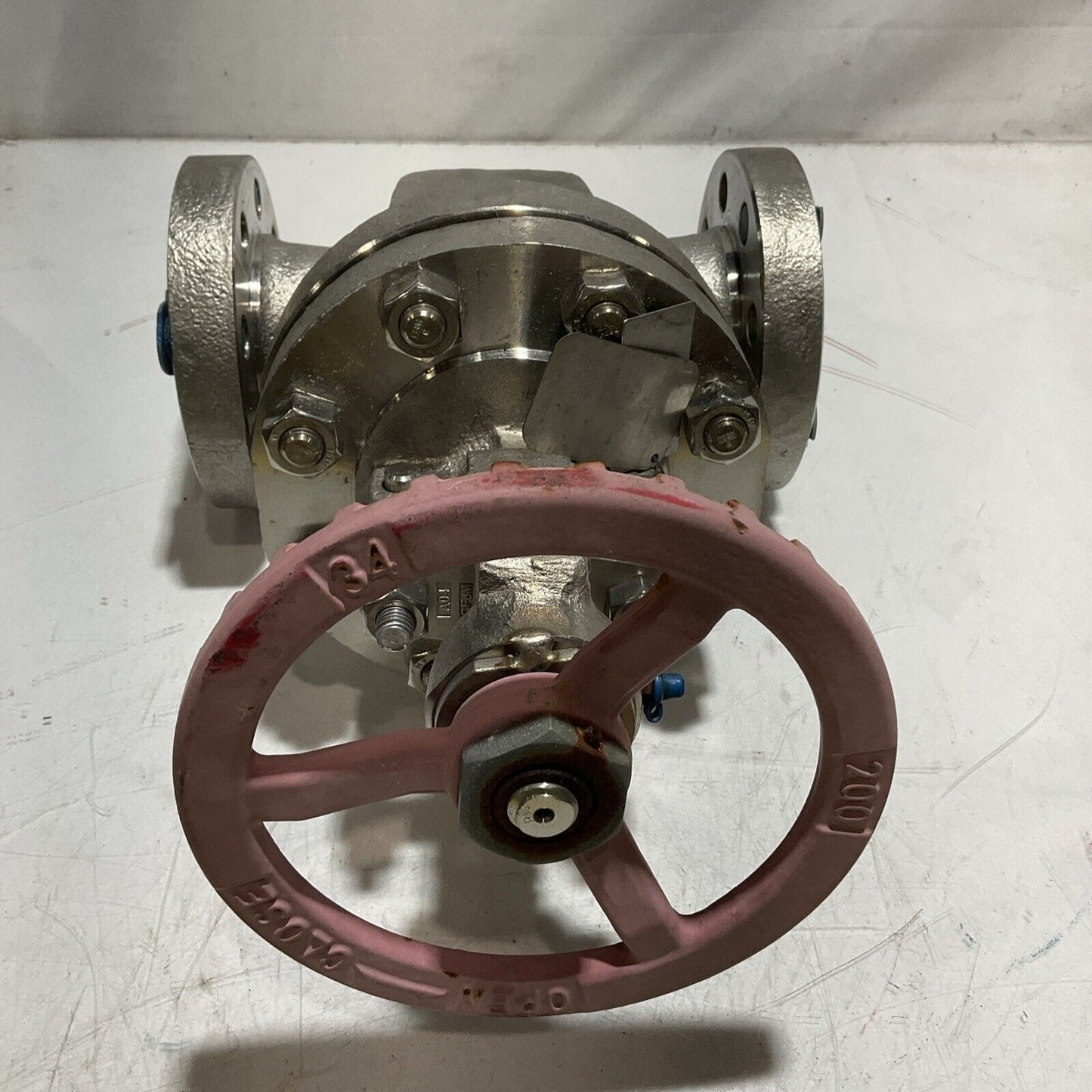 LADISH VALVE 8675-9219-PR02-A20D-CD4MCUM- 600 2" /1B-CCP131166 GATE VALVE LBL