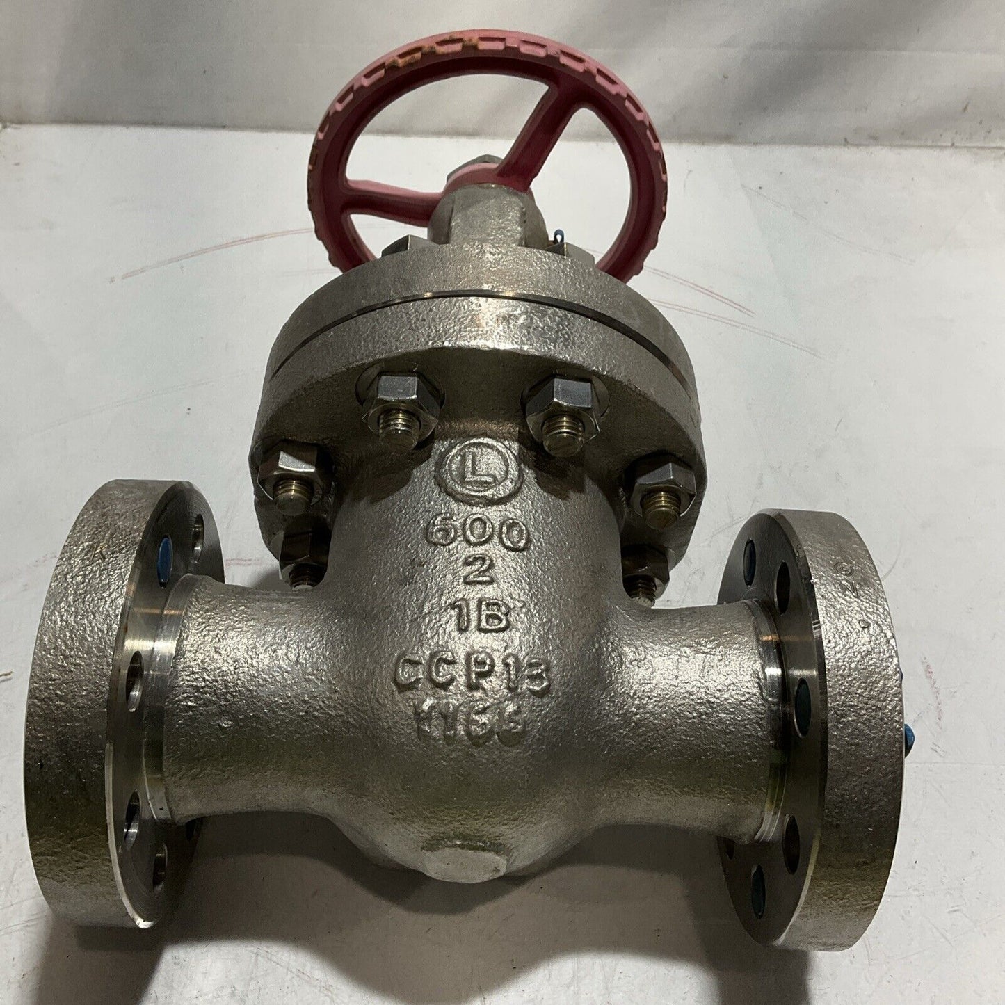 LADISH VALVE 8675-9219-PR02-A20D-CD4MCUM- 600 2" /1B-CCP131166 GATE VALVE LBL