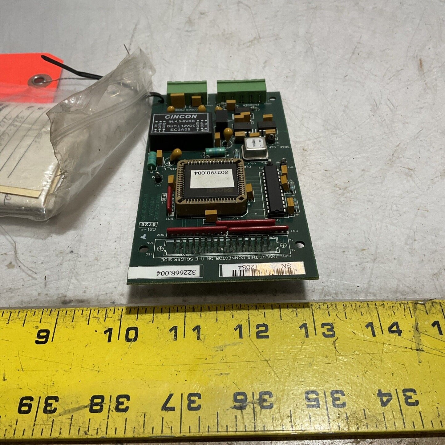 UNICO 322668.004 PCB ENCODER POWER CIRCUIT BREAKER BOARD U3S