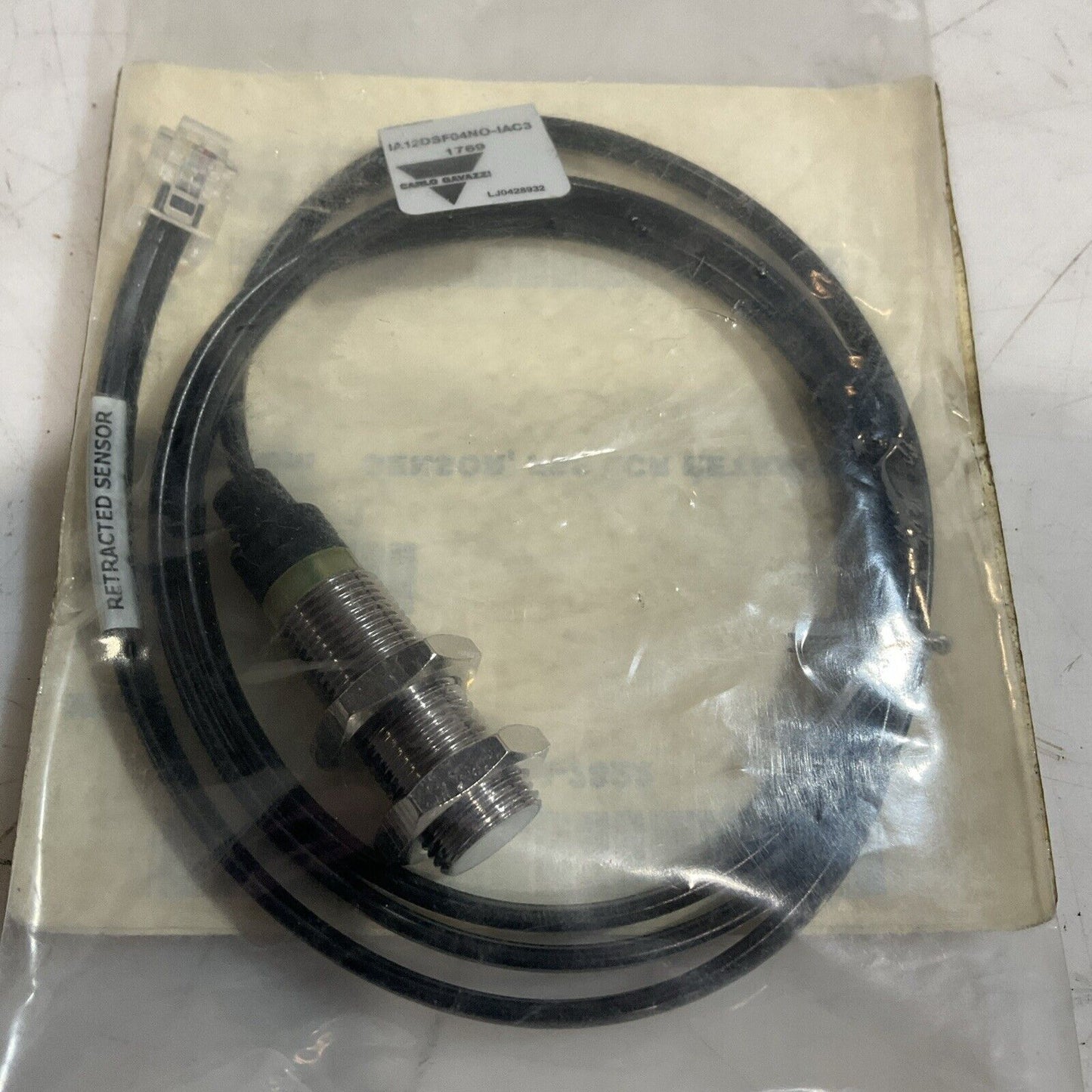 CARLO GAVAZZI IA12DSF04NO-IAC3 RETRACTED PROXIMITY SENSOR U3S