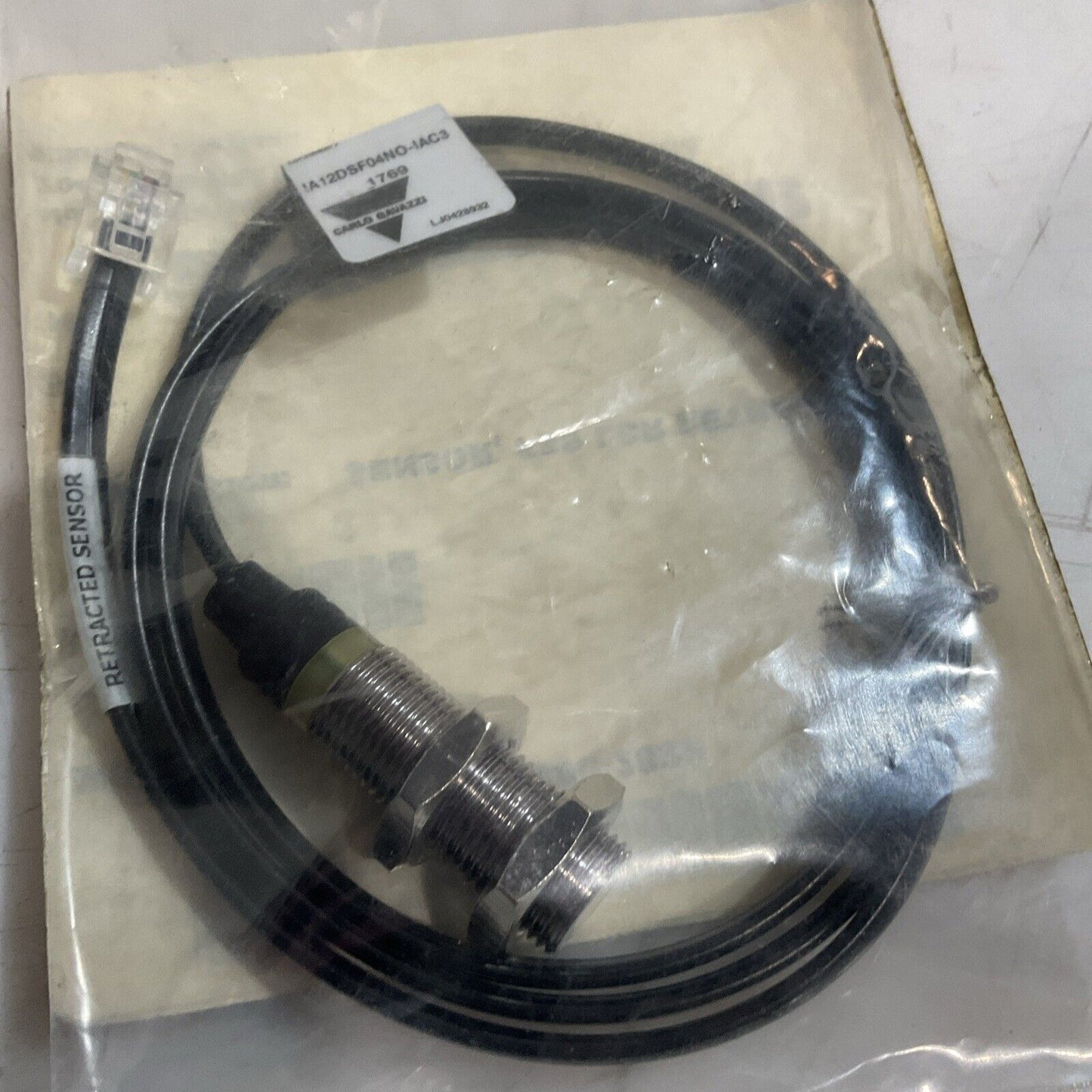 CARLO GAVAZZI IA12DSF04NO-IAC3 RETRACTED PROXIMITY SENSOR U3S