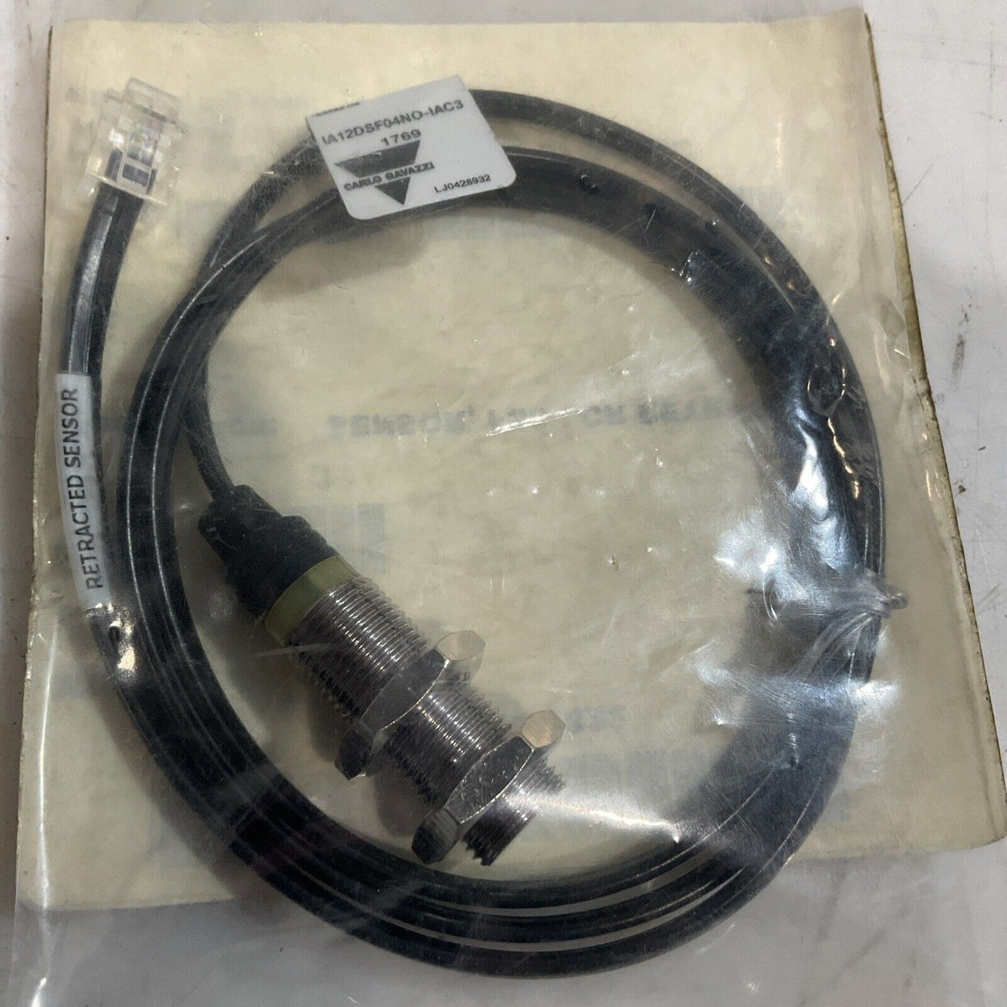 CARLO GAVAZZI IA12DSF04NO-IAC3 RETRACTED PROXIMITY SENSOR U3S