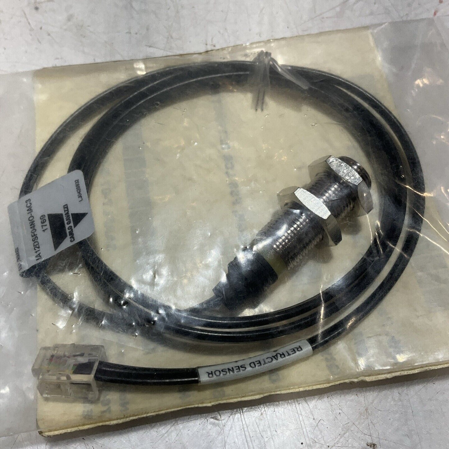 CARLO GAVAZZI IA12DSF04NO-IAC3 RETRACTED PROXIMITY SENSOR U3S
