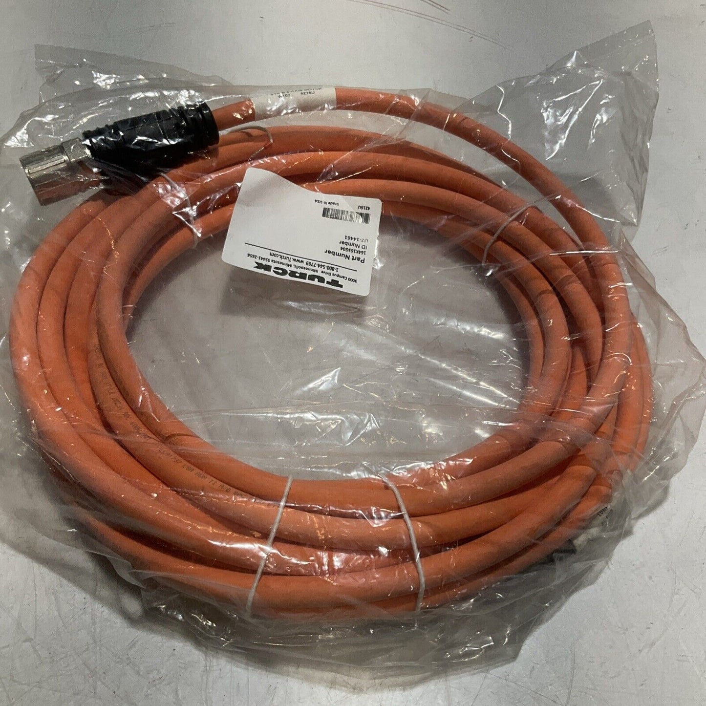 TURCK U2-14461- 164K163G04 CABLE ASSEMBLY W103 U3S