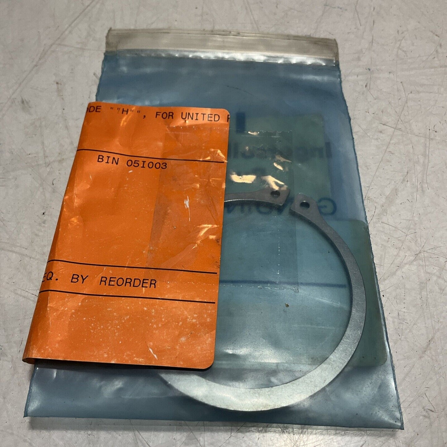 FLOWSERVE UNITED TRUARC5100-275 H 1391-L-1A&B RETAINING RING INGERSOLL 678-U3S
