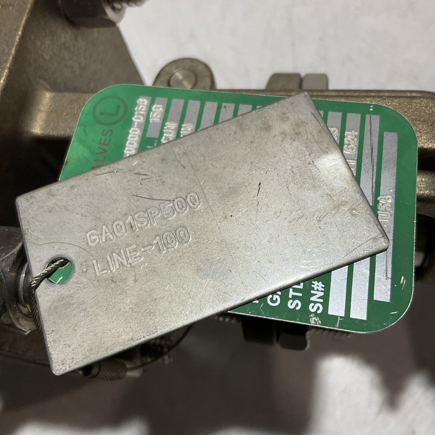 LADISH VALVE CD4MCUM 1-1/2" 150 - 8275-9270-0000-015B STAINLESS GATE VALVE LBL