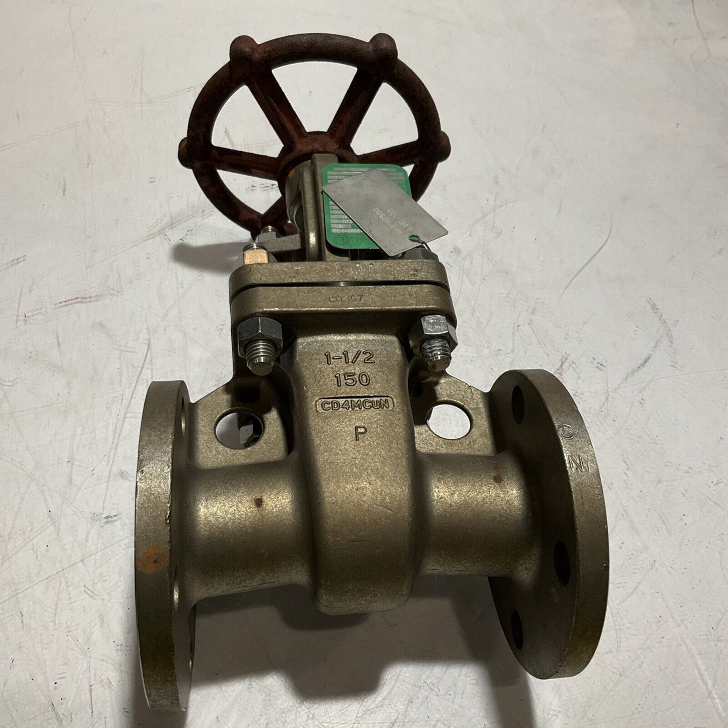 LADISH VALVE CD4MCUM 1-1/2" 150 - 8275-9270-0000-015B STAINLESS GATE VALVE LBL