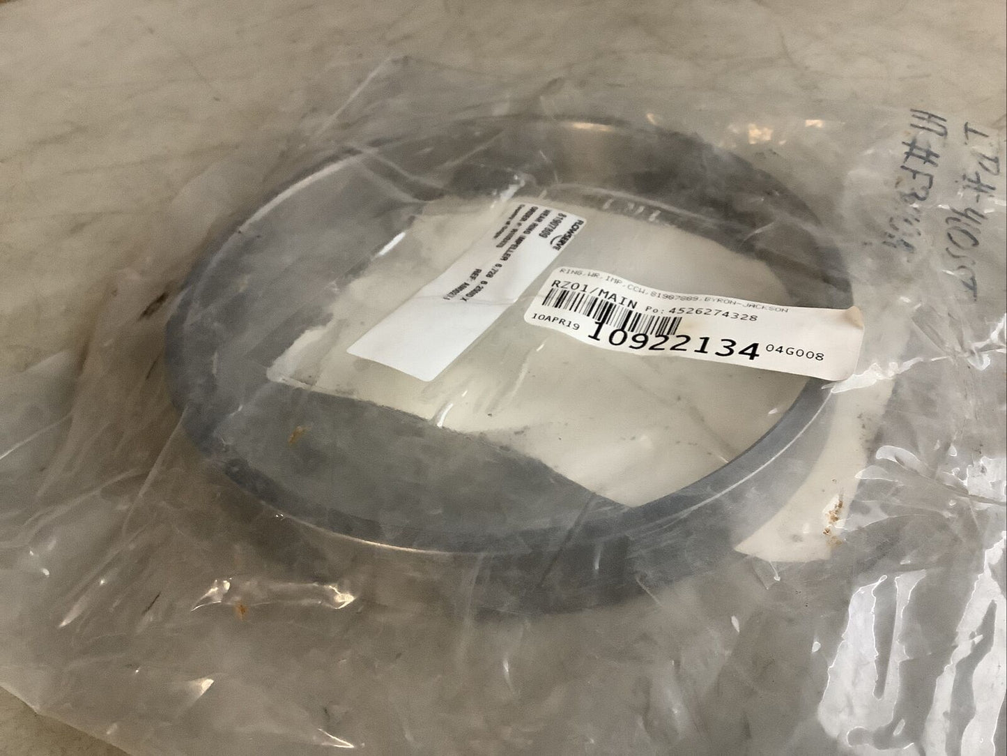 FLOWSERVE 81907809 IMPELLER WEAR RING 6.250IN X 6.728IN 678
