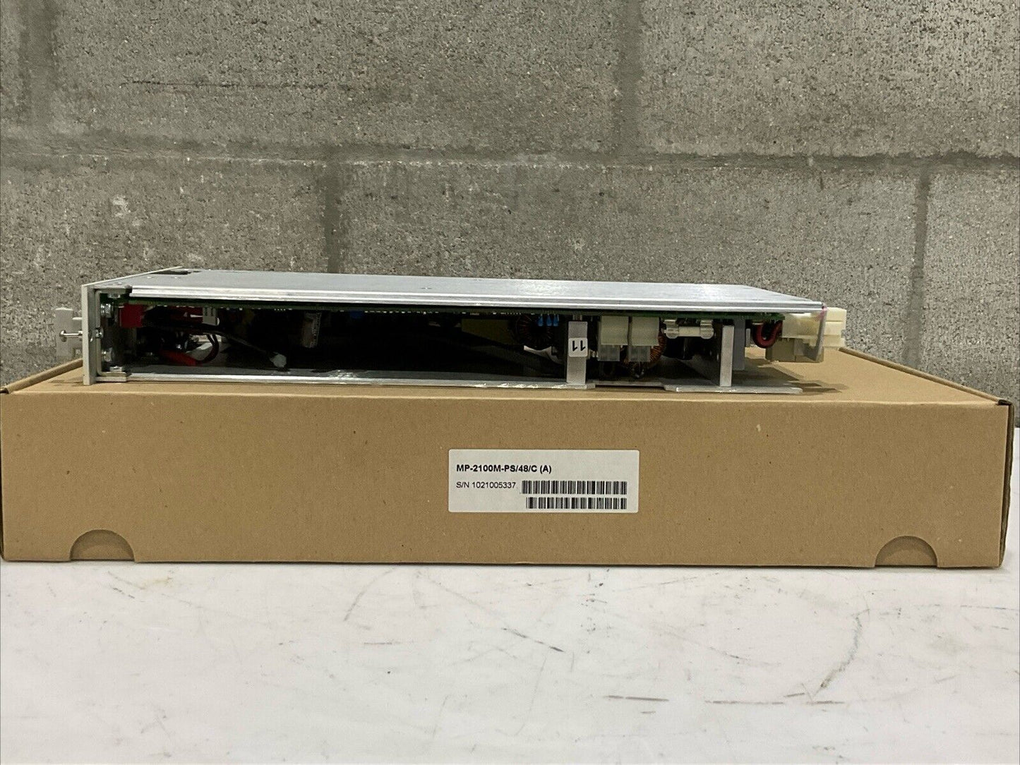 TELKOOR MP2100M 900-0136-10 MP-2100M-PS/48/C (A) POWER SUPPLY 48V T6Y