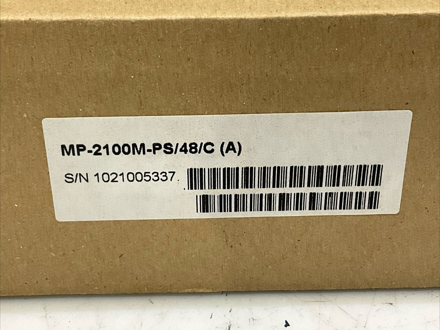 TELKOOR MP2100M 900-0136-10 MP-2100M-PS/48/C (A) POWER SUPPLY 48V T6Y