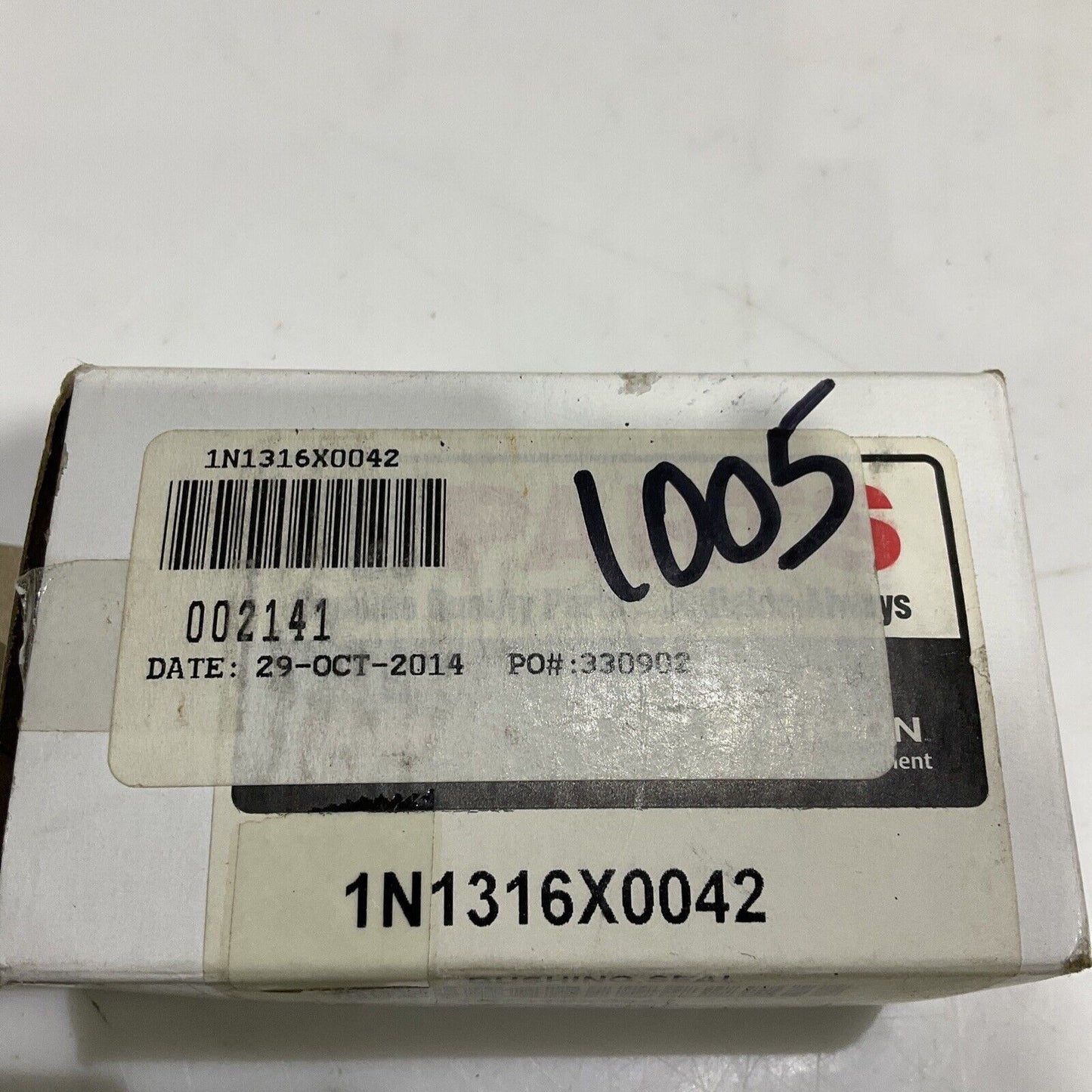 FISHER 1N1316X0042 BUSHING SEAL F/CNTL VALVE 603